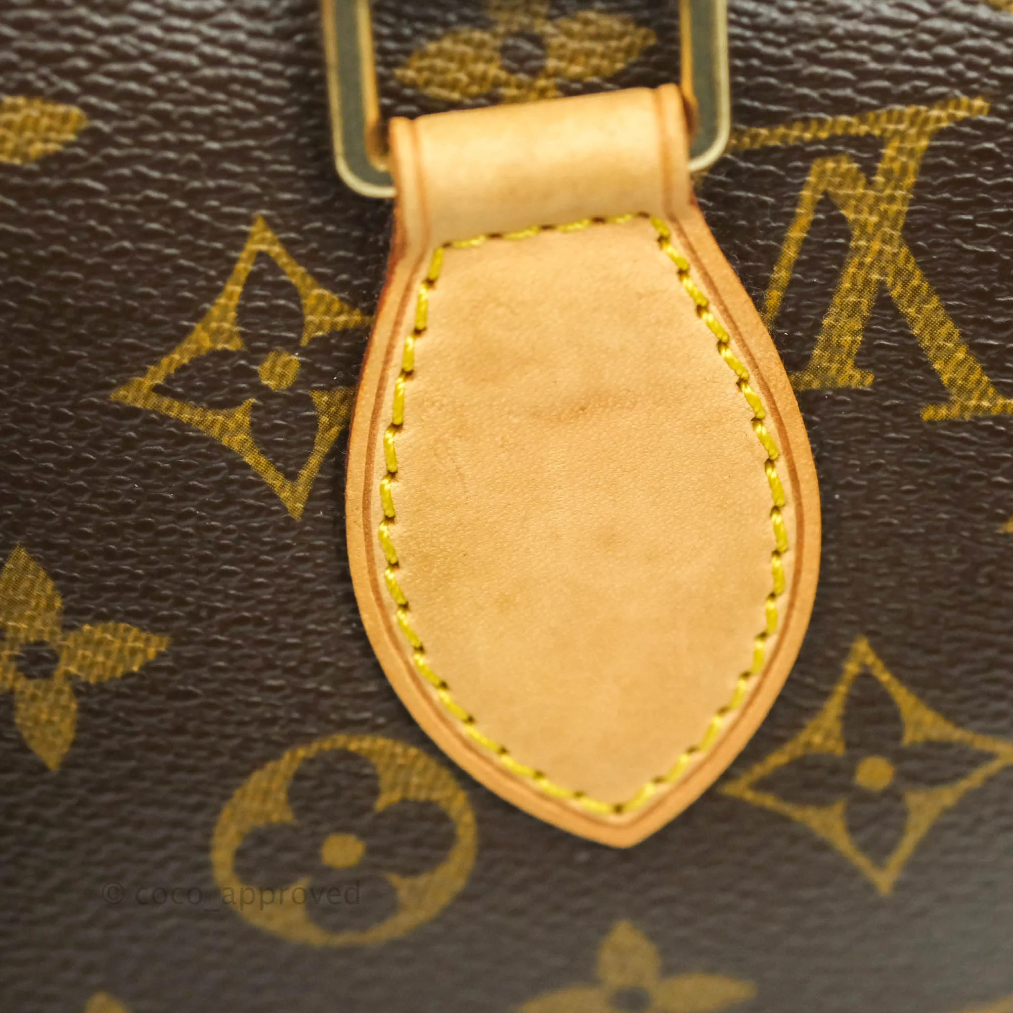 Louis Vuitton Sac Tricot Monogram Canvas Handbag