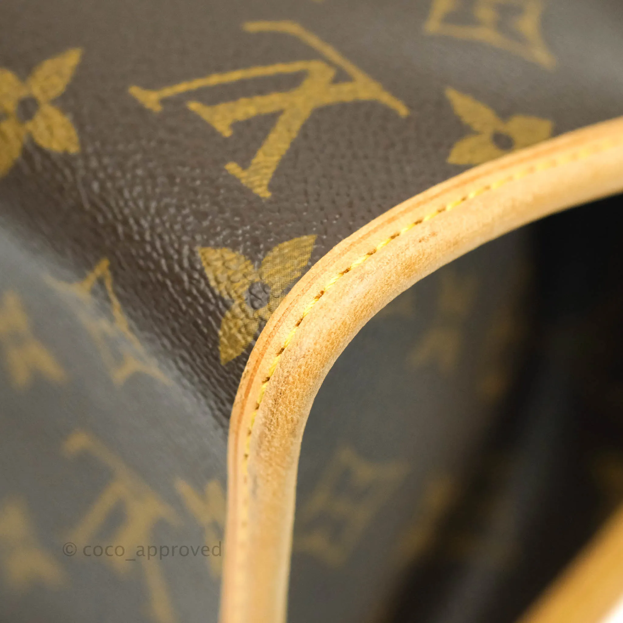 Louis Vuitton Sac Tricot Monogram Canvas Handbag