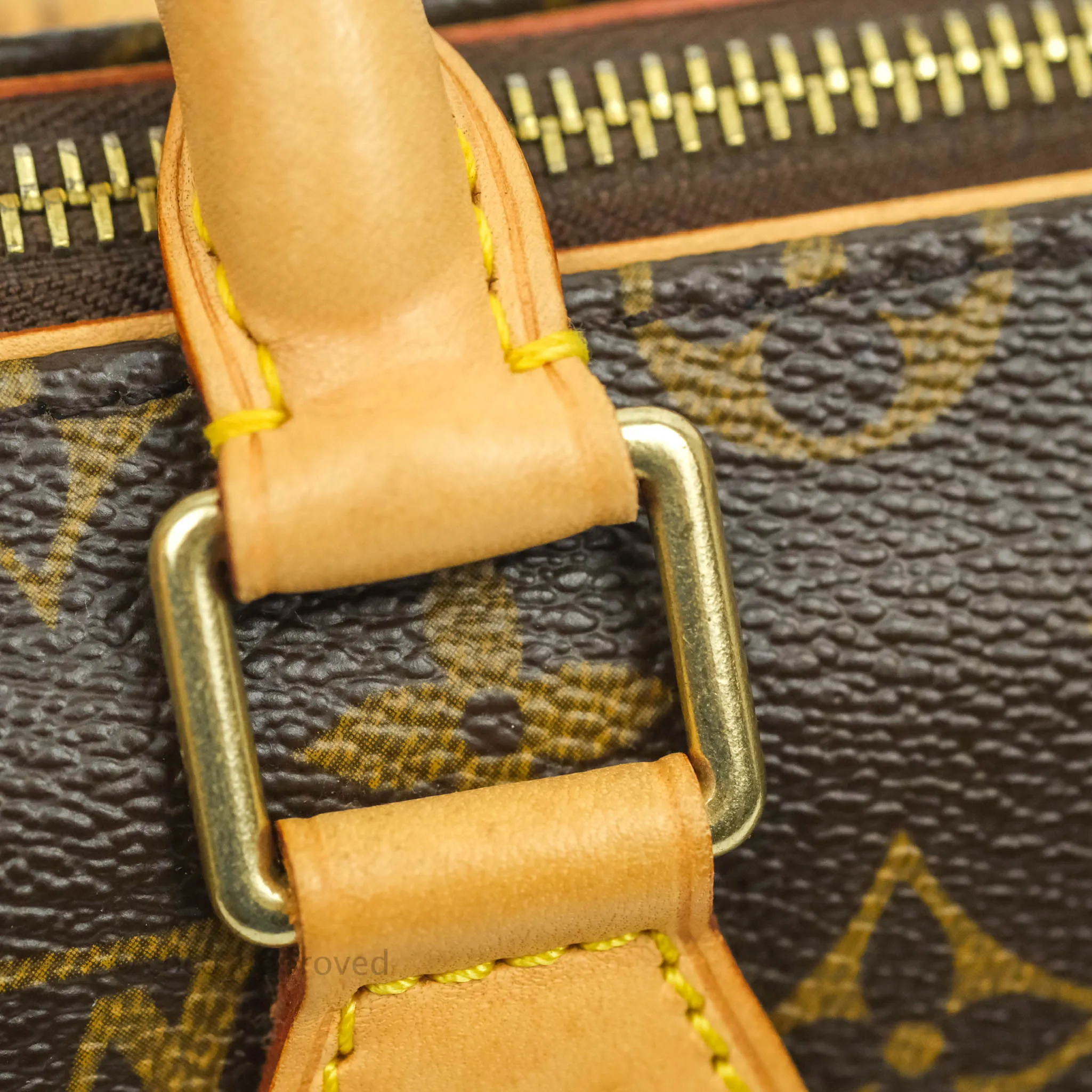 Louis Vuitton Sac Tricot Monogram Canvas Handbag