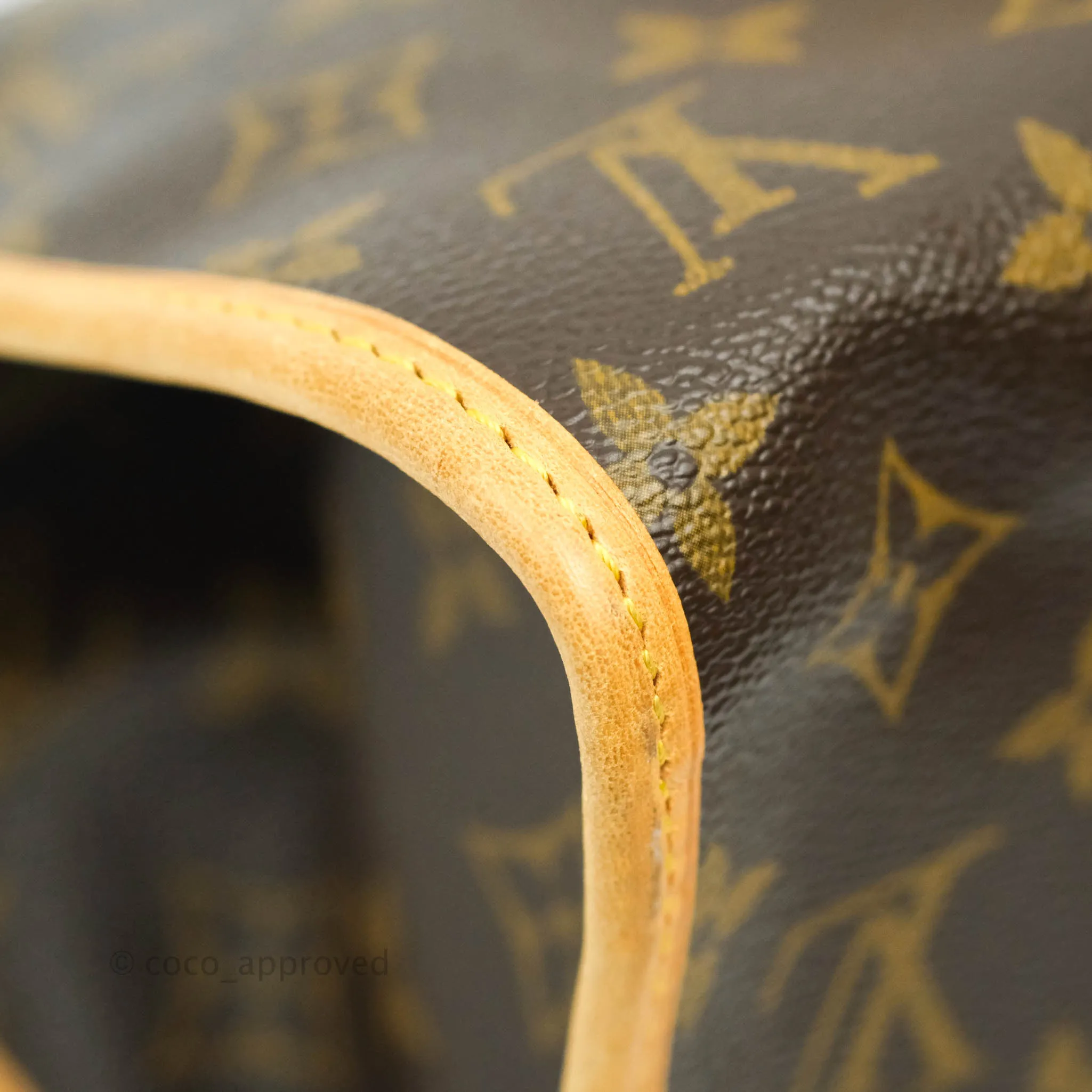 Louis Vuitton Sac Tricot Monogram Canvas Handbag