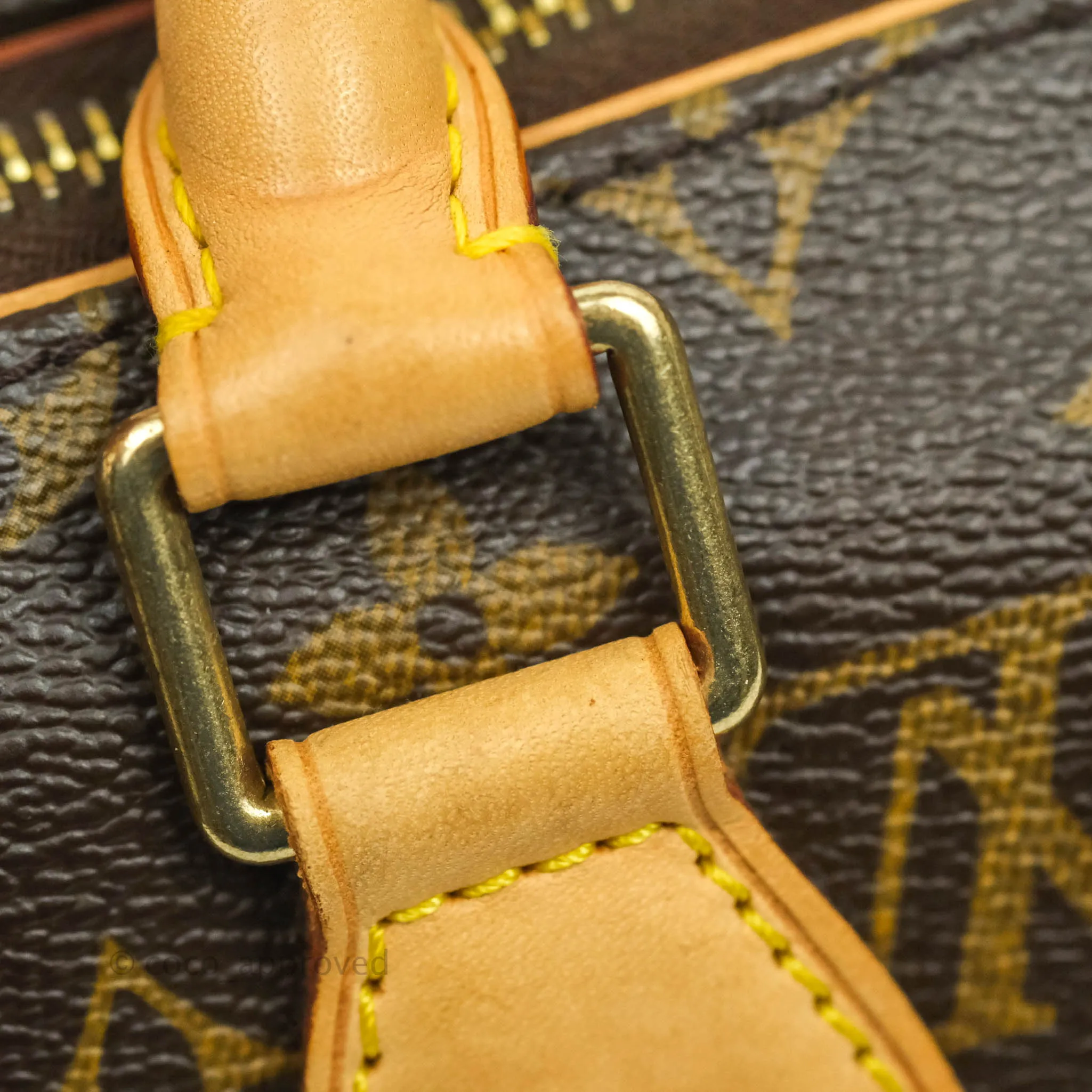 Louis Vuitton Sac Tricot Monogram Canvas Handbag