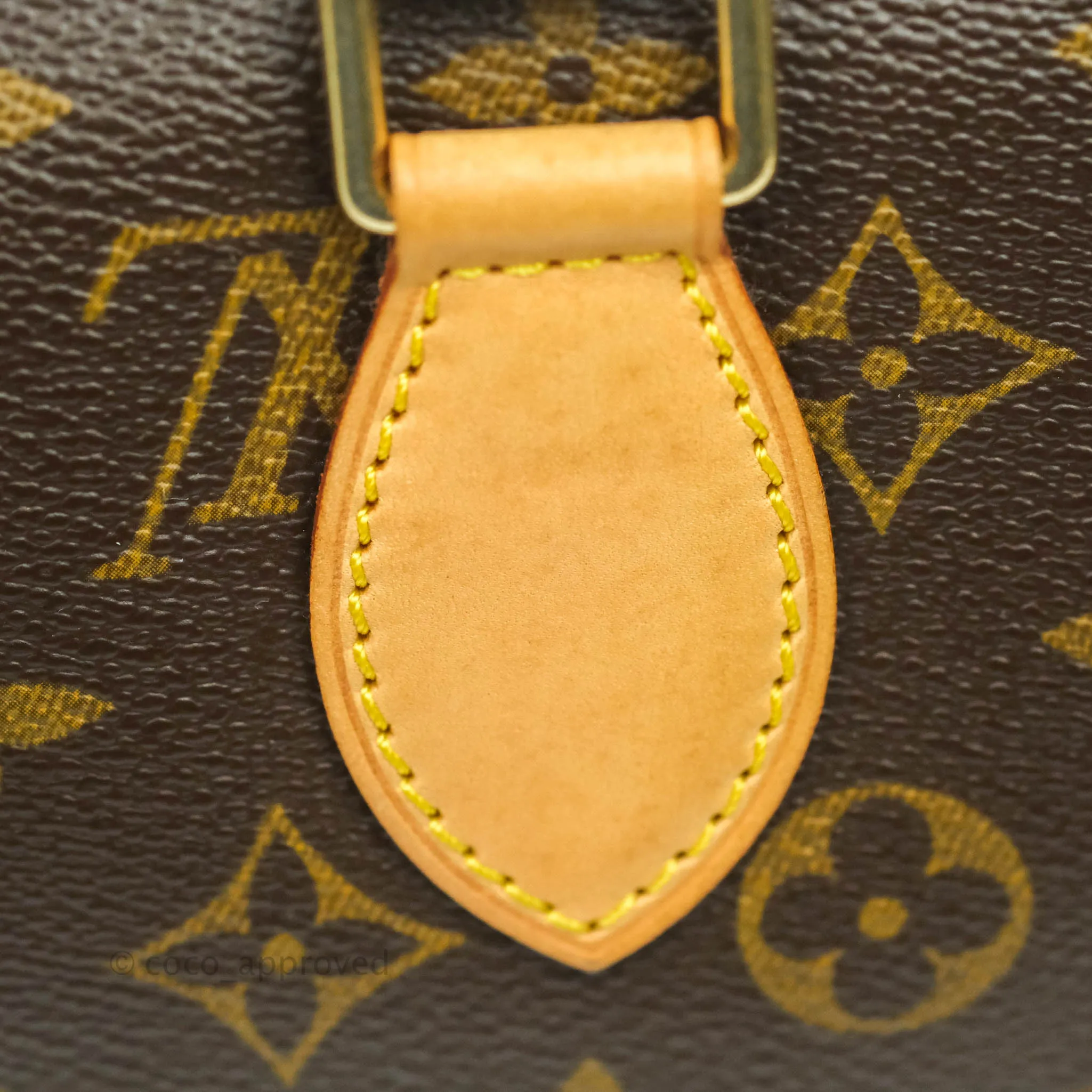 Louis Vuitton Sac Tricot Monogram Canvas Handbag