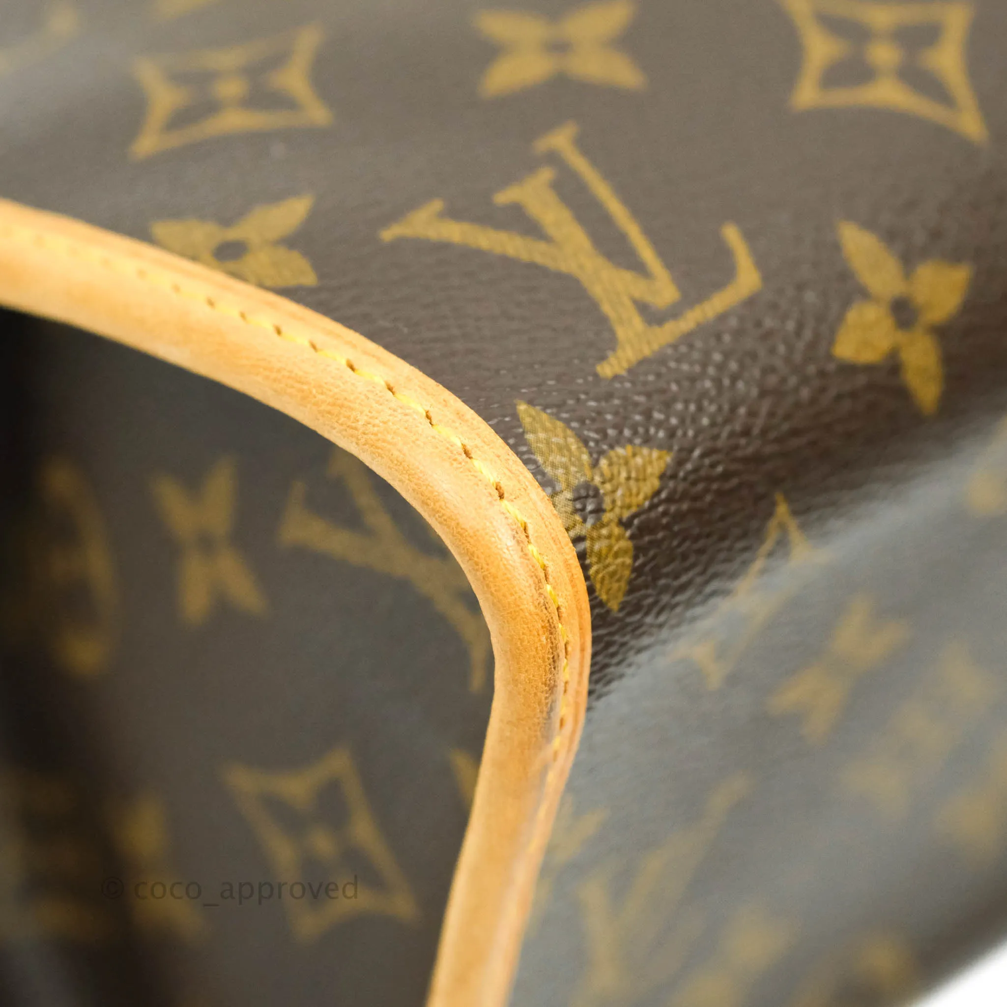 Louis Vuitton Sac Tricot Monogram Canvas Handbag