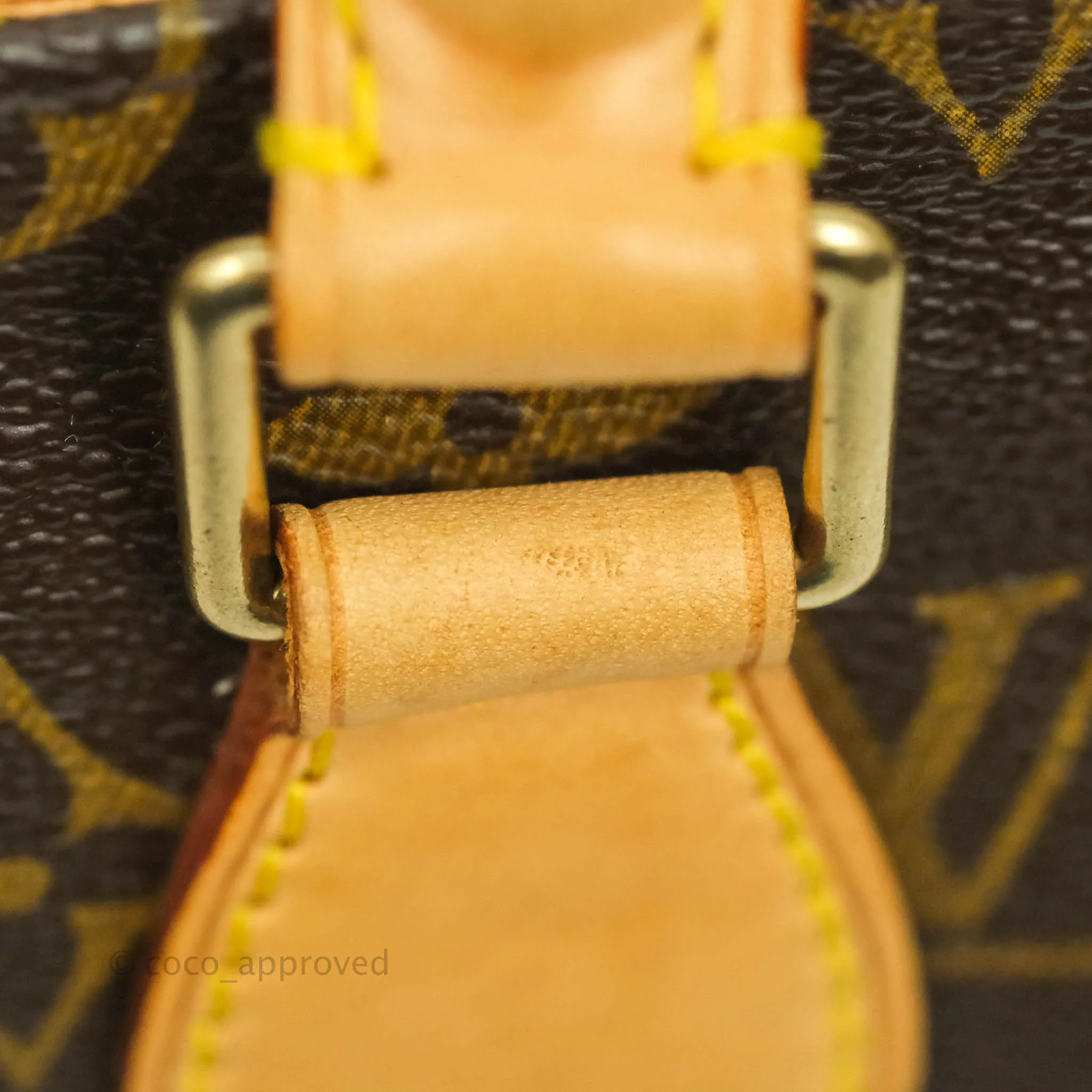 Louis Vuitton Sac Tricot Monogram Canvas Handbag