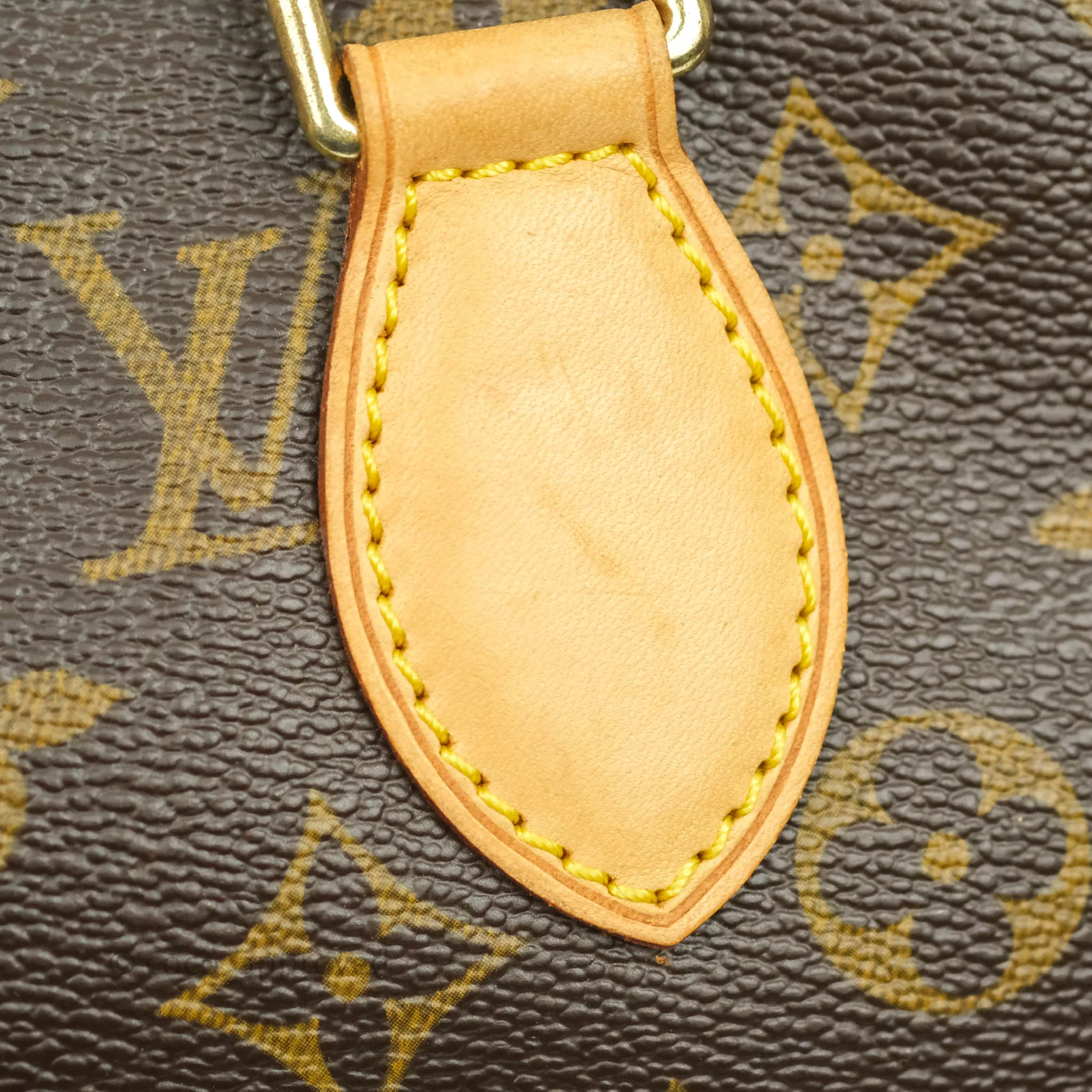 Louis Vuitton Sac Tricot Monogram Canvas Handbag