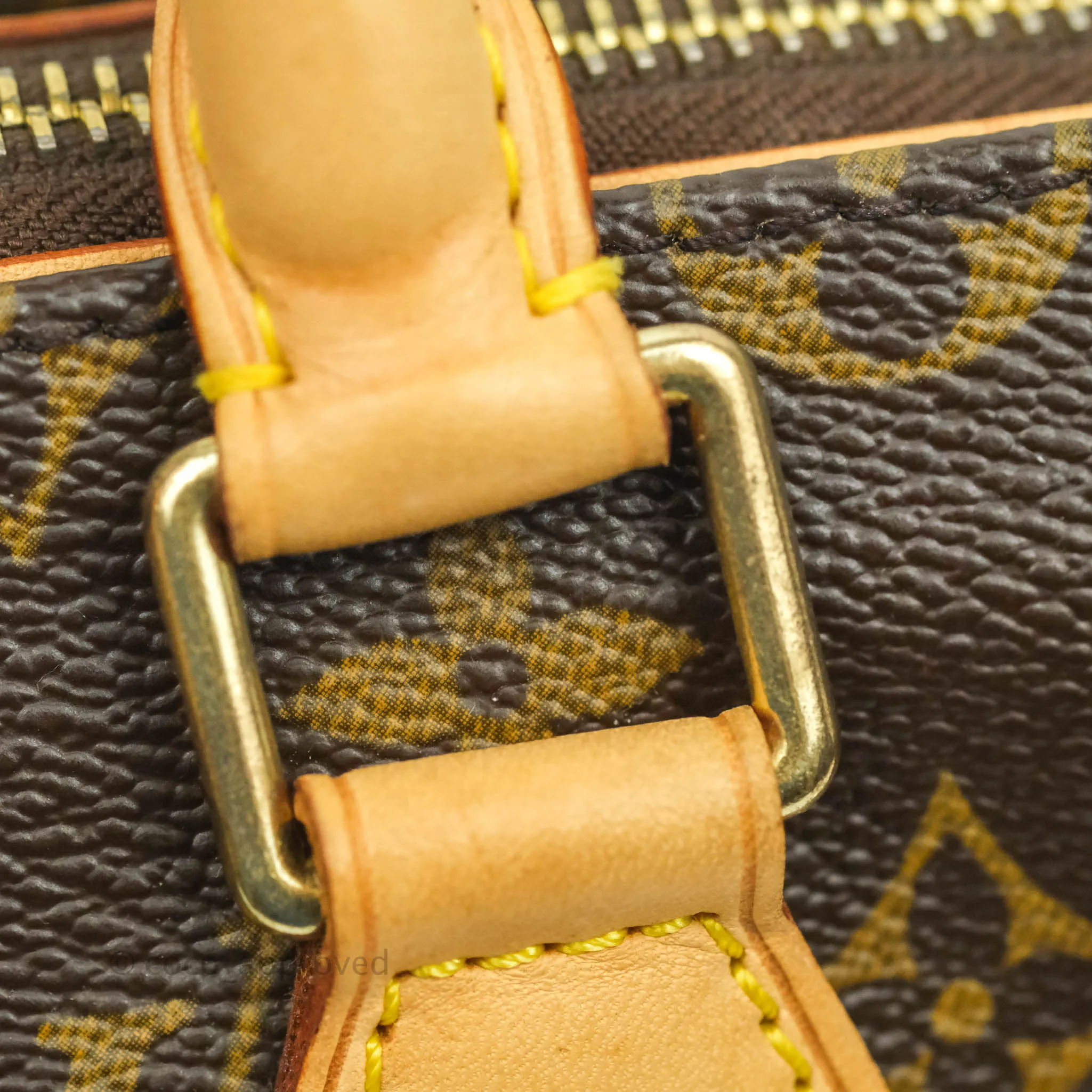 Louis Vuitton Sac Tricot Monogram Canvas Handbag