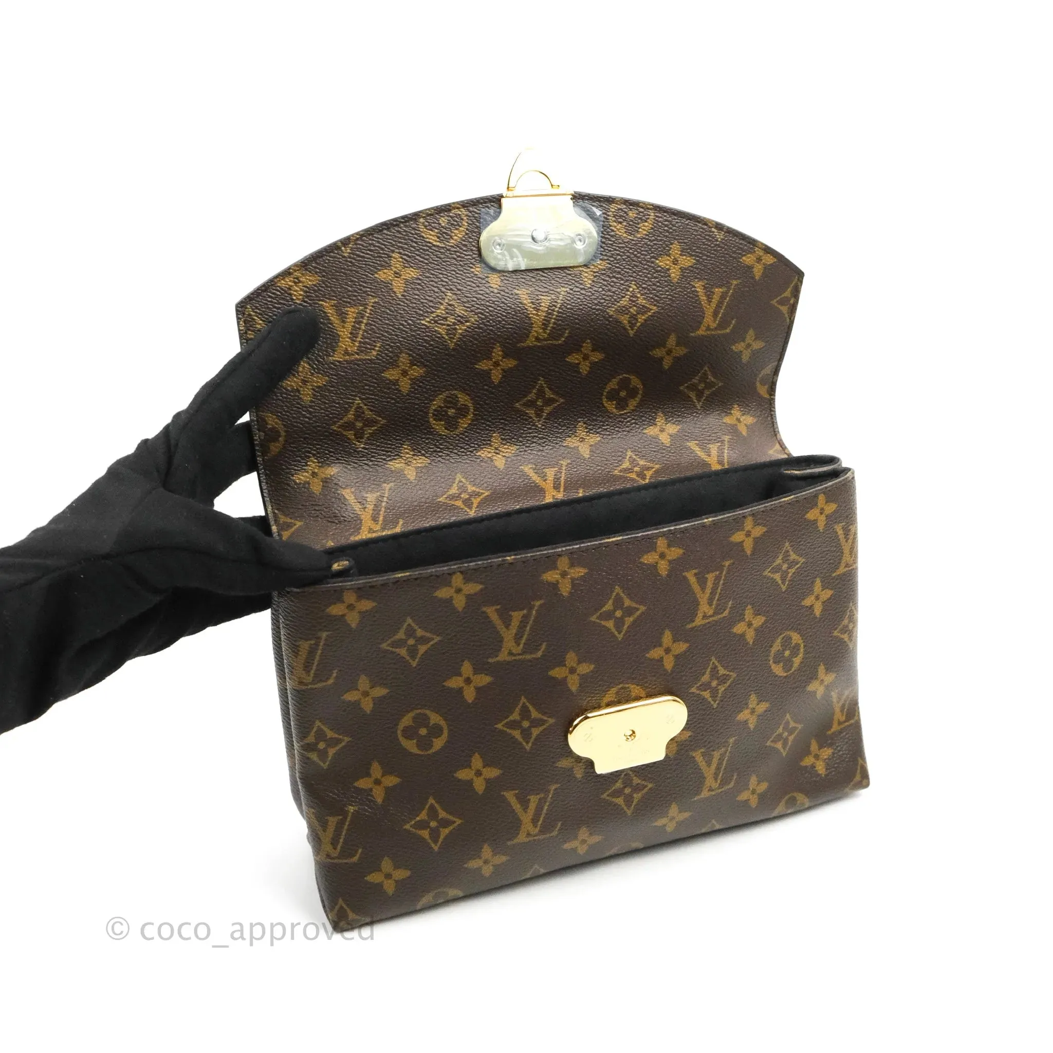 Louis Vuitton Saint Placide Bag Black Monogram
