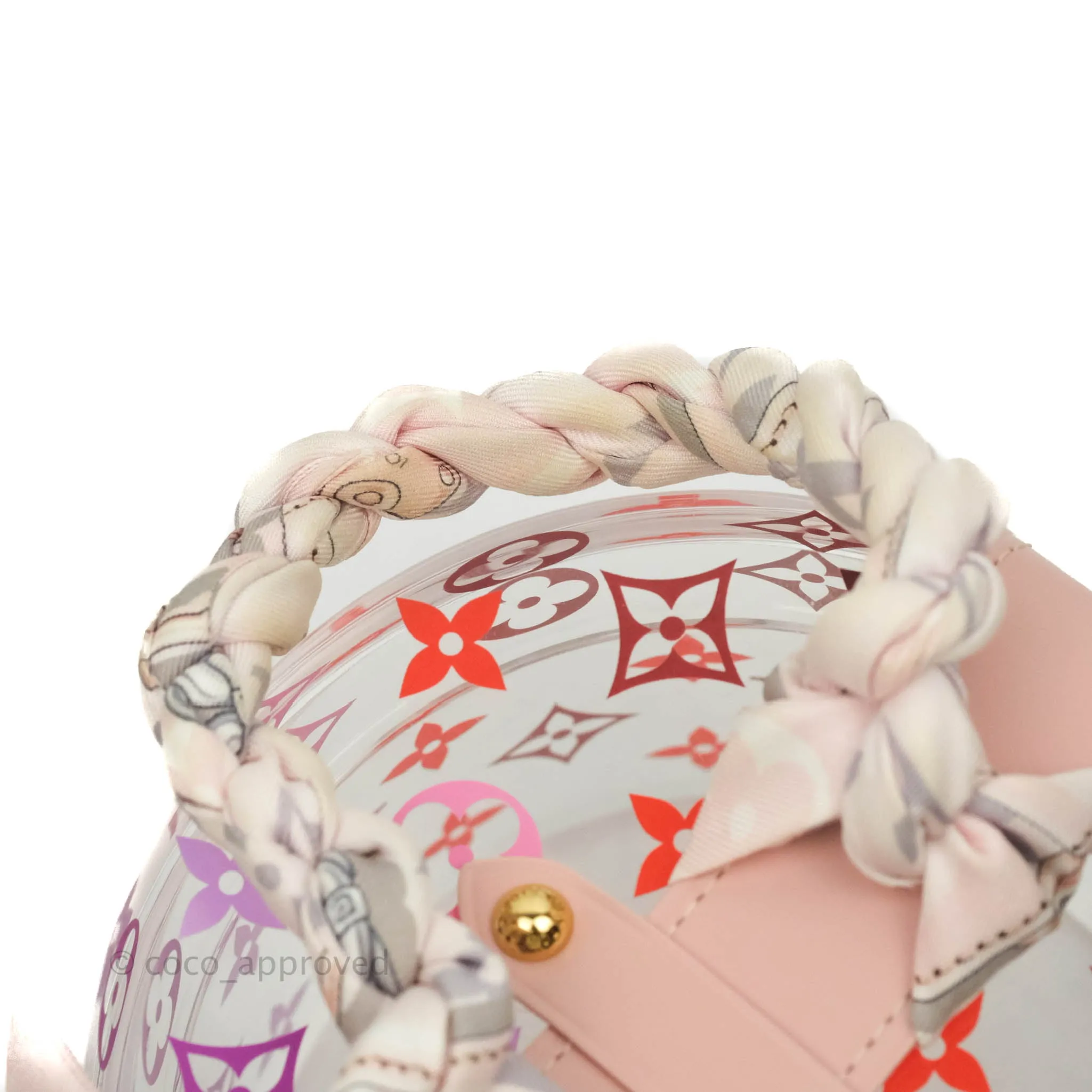 Louis Vuitton Scott Box with Pink & Red Motifs