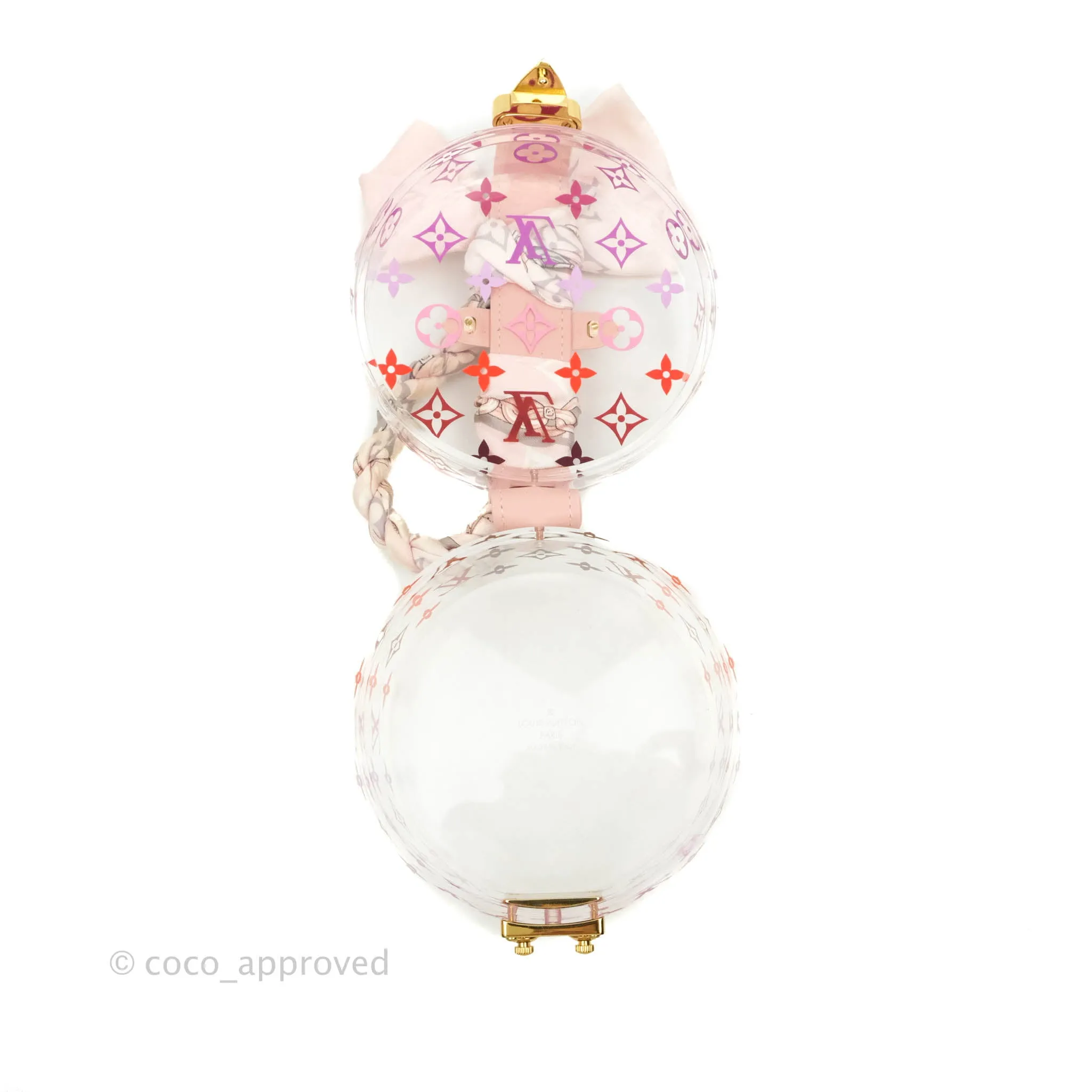 Louis Vuitton Scott Box with Pink & Red Motifs
