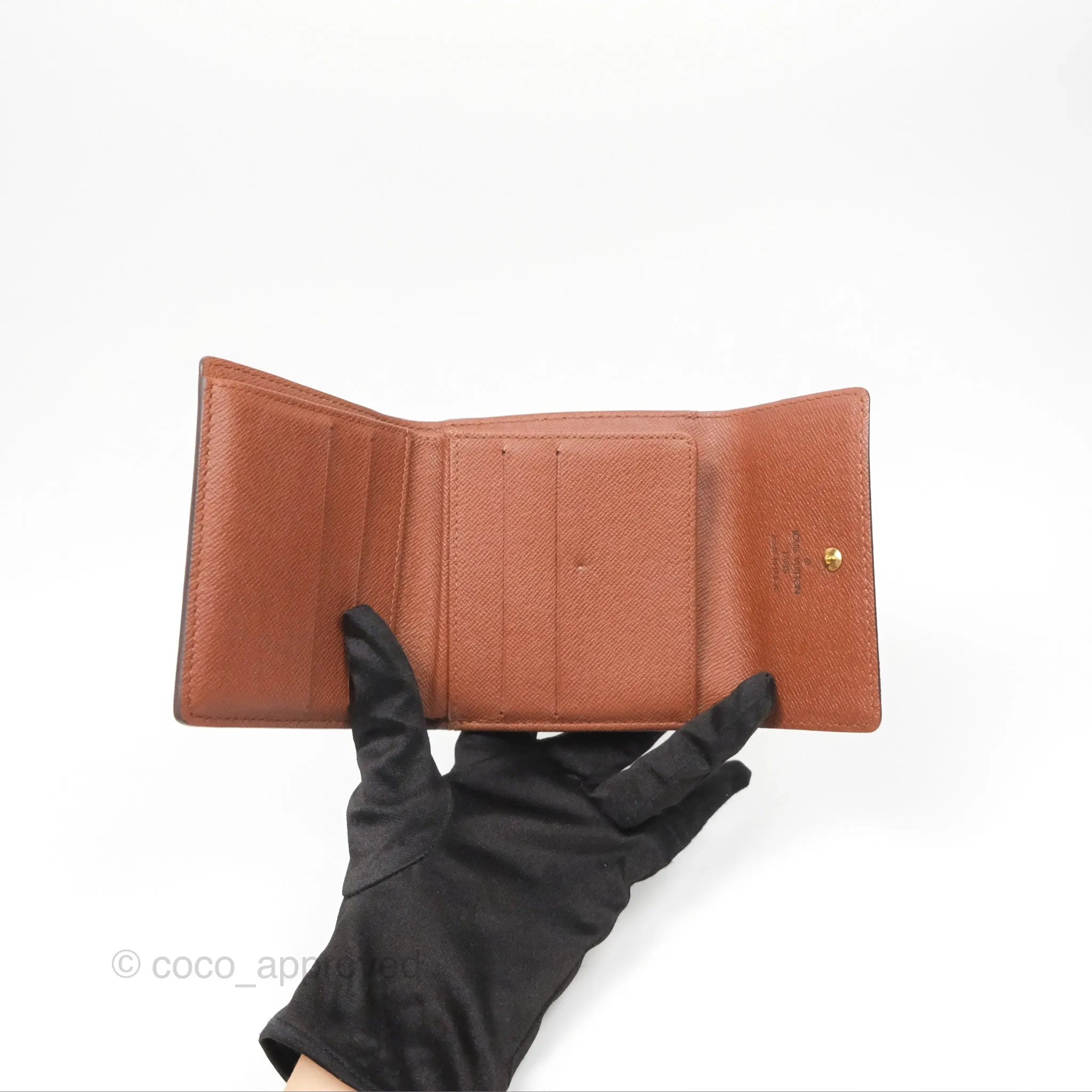 Louis Vuitton Short Wallet Monogram Canvas