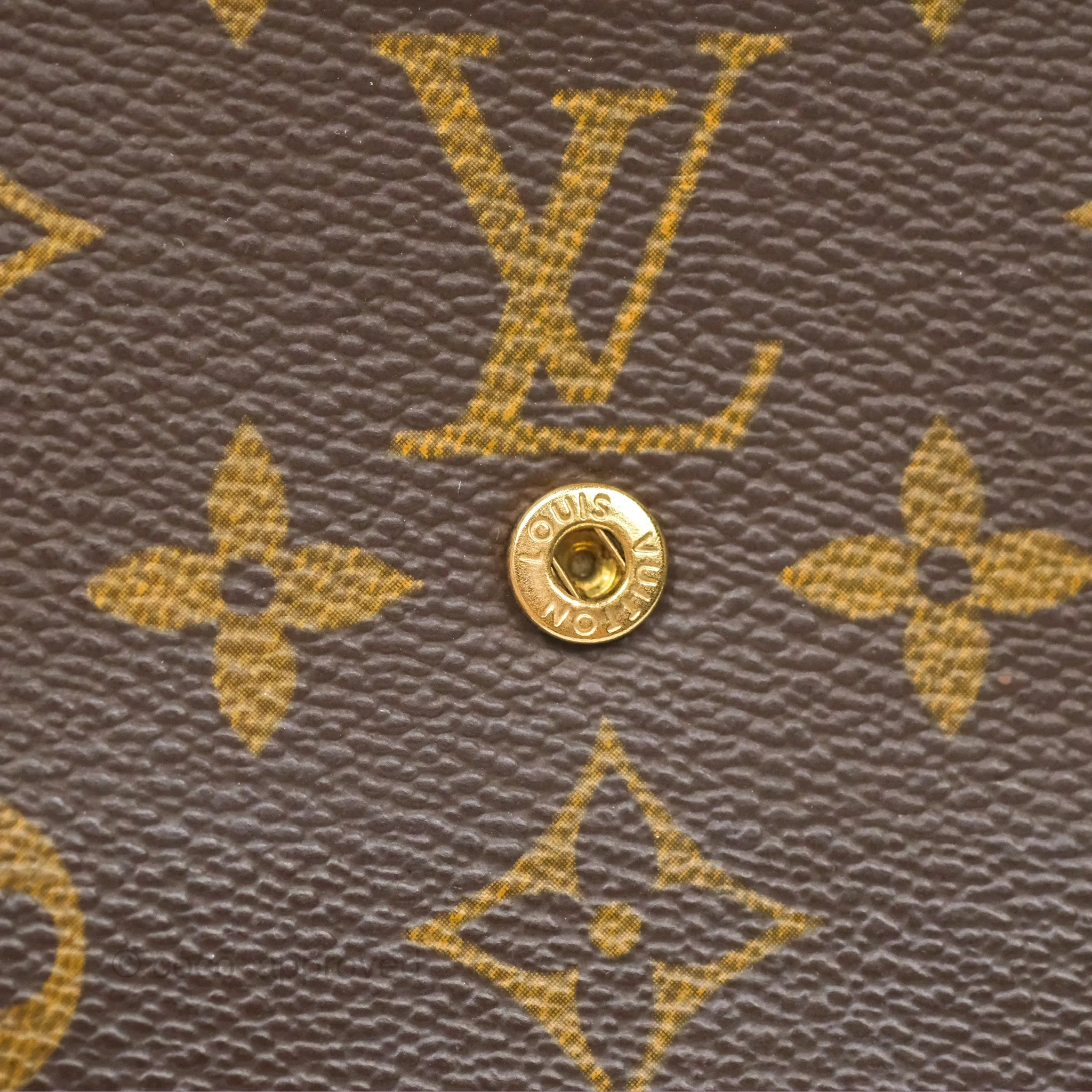 Louis Vuitton Short Wallet Monogram Canvas
