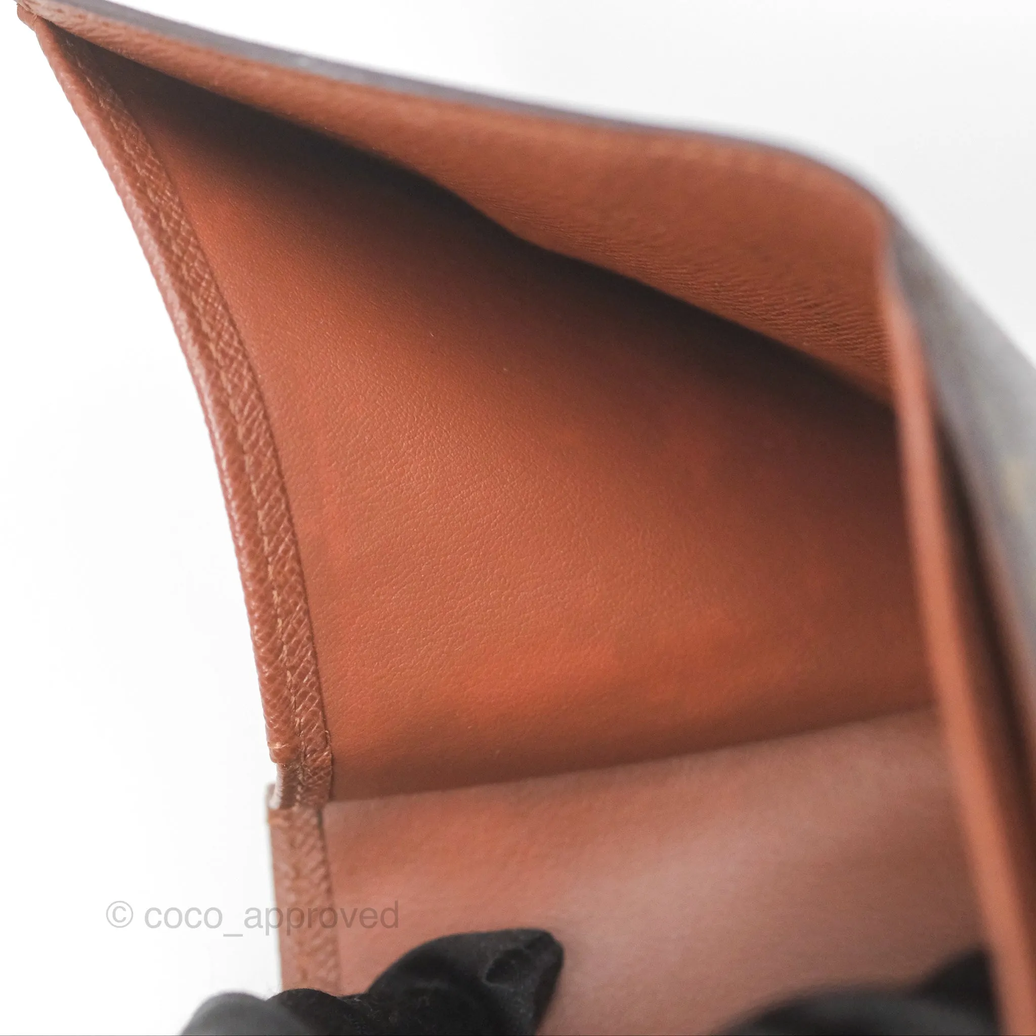 Louis Vuitton Short Wallet Monogram Canvas