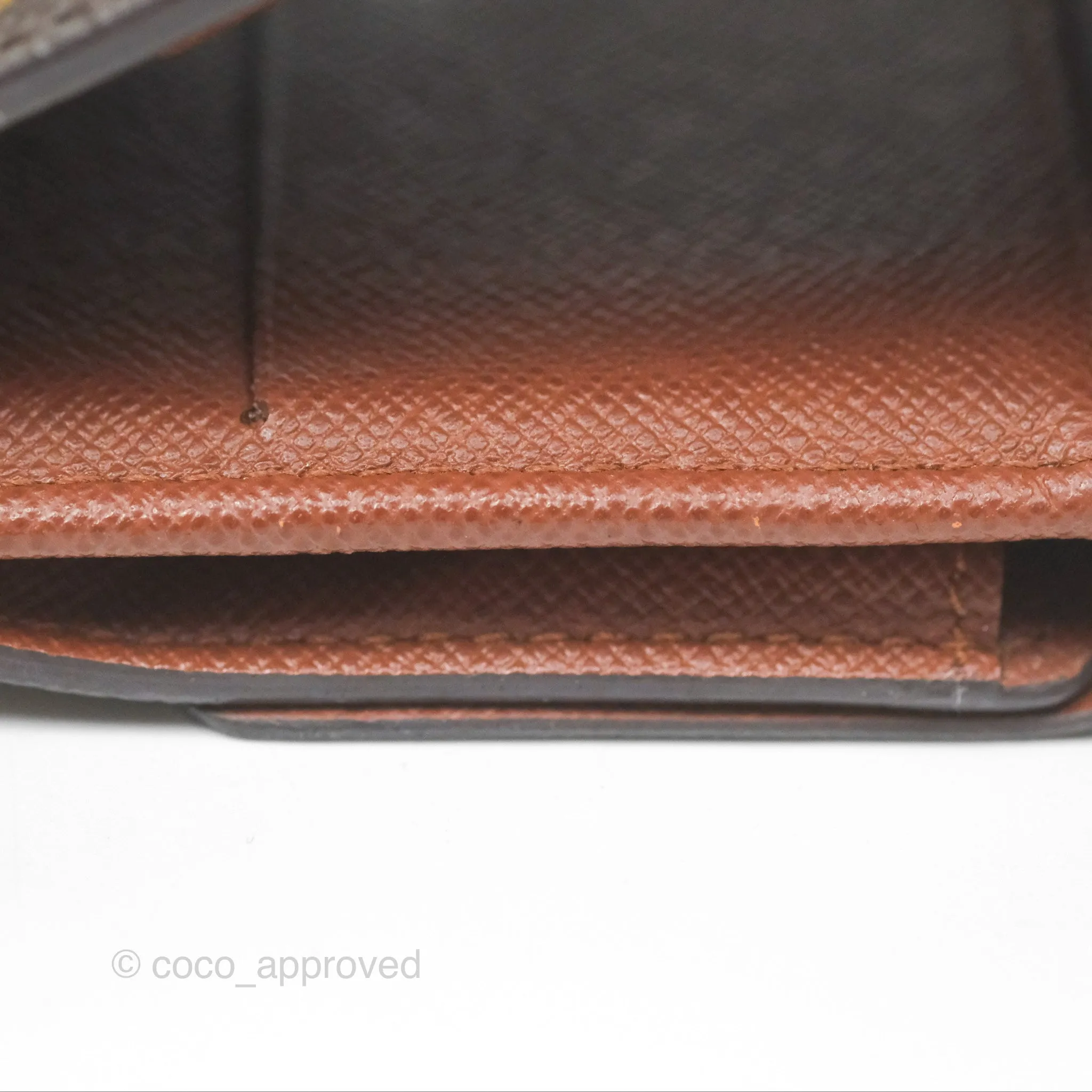 Louis Vuitton Short Wallet Monogram Canvas