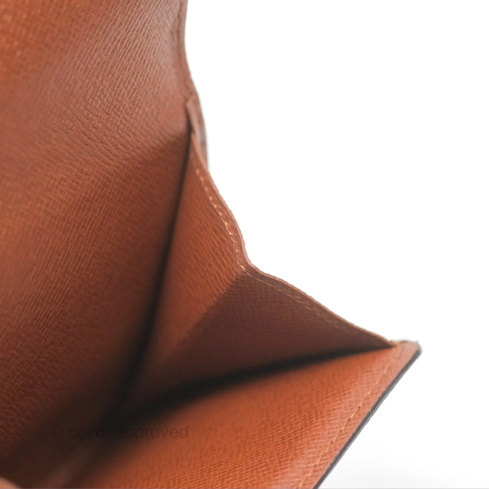 Louis Vuitton Short Wallet Monogram Canvas
