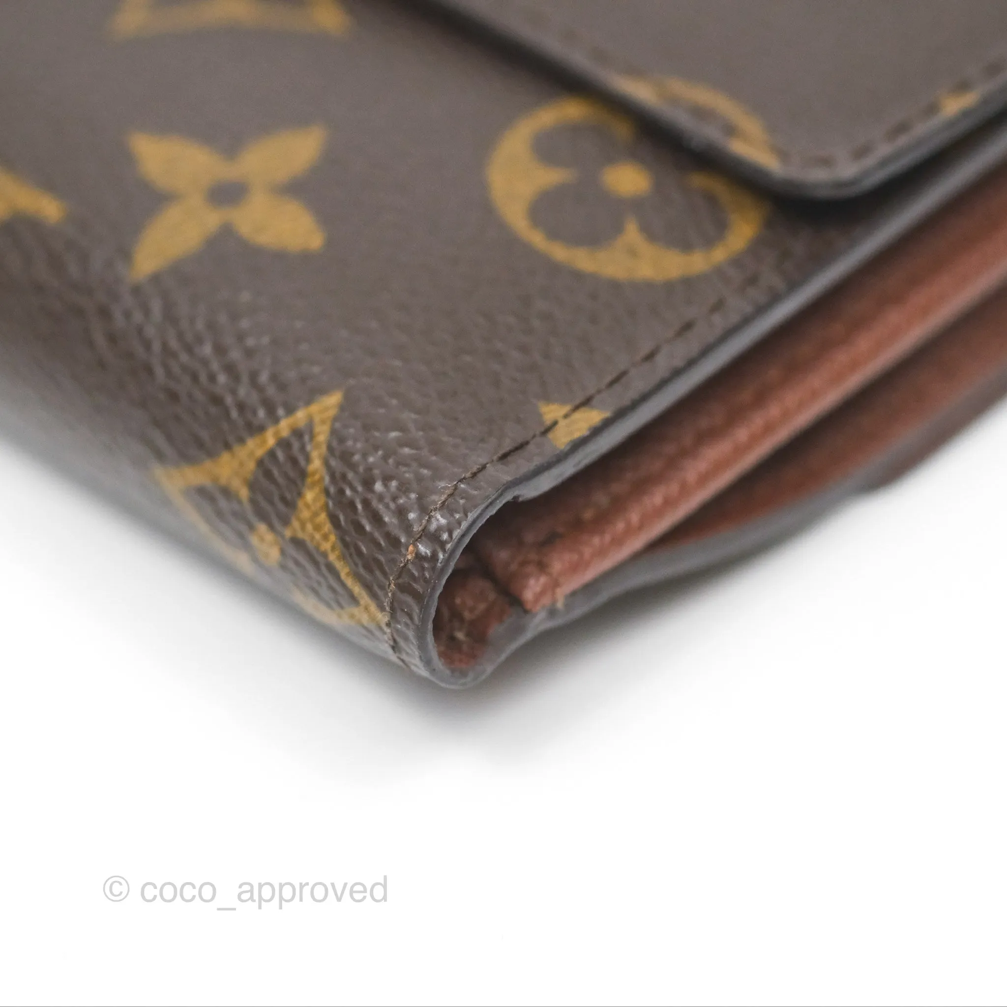 Louis Vuitton Short Wallet Monogram Canvas