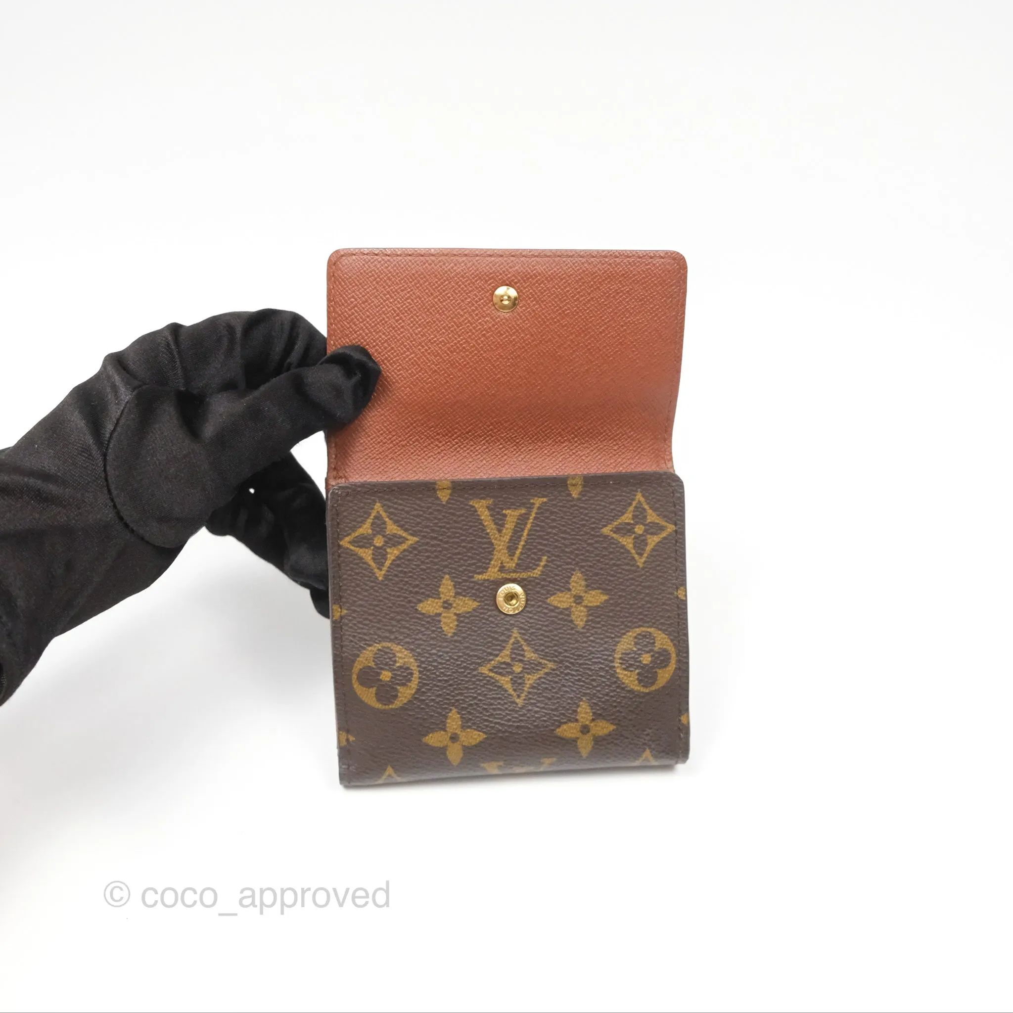 Louis Vuitton Short Wallet Monogram Canvas