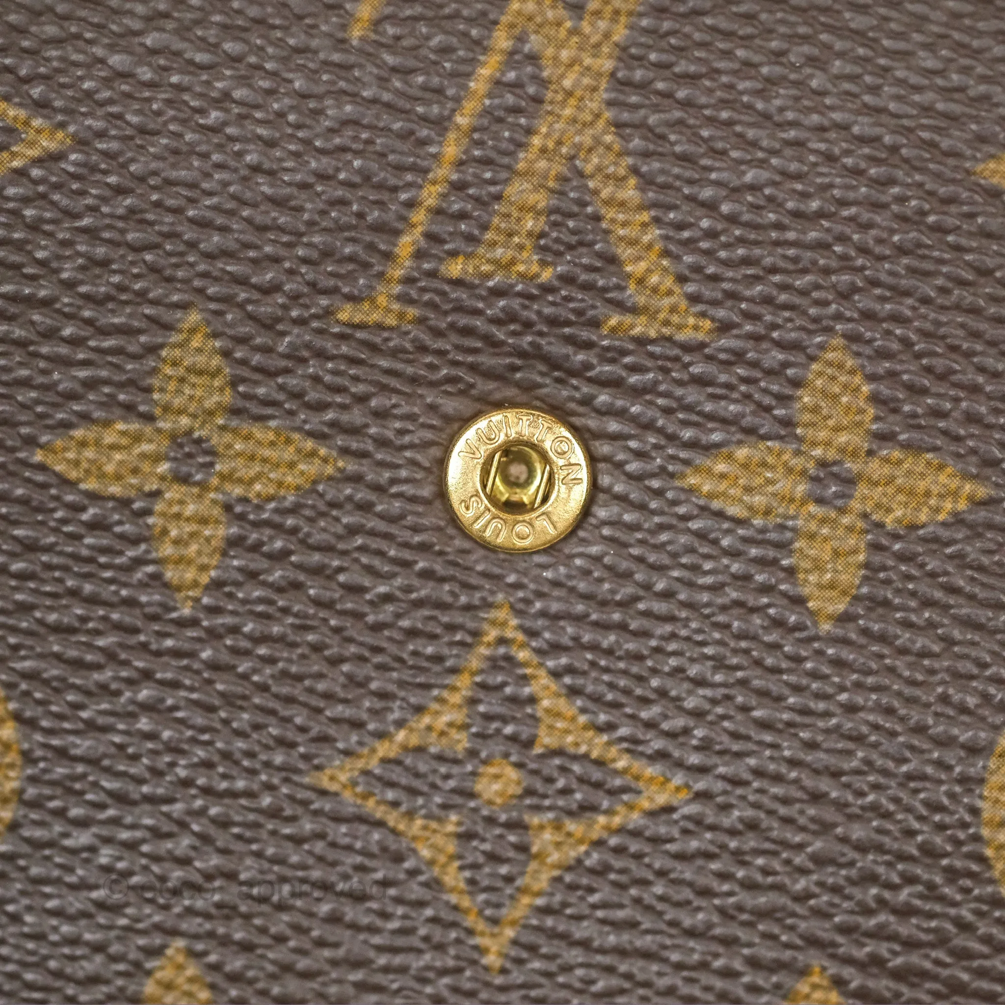 Louis Vuitton Short Wallet Monogram Canvas