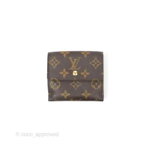 Louis Vuitton Short Wallet Monogram Canvas