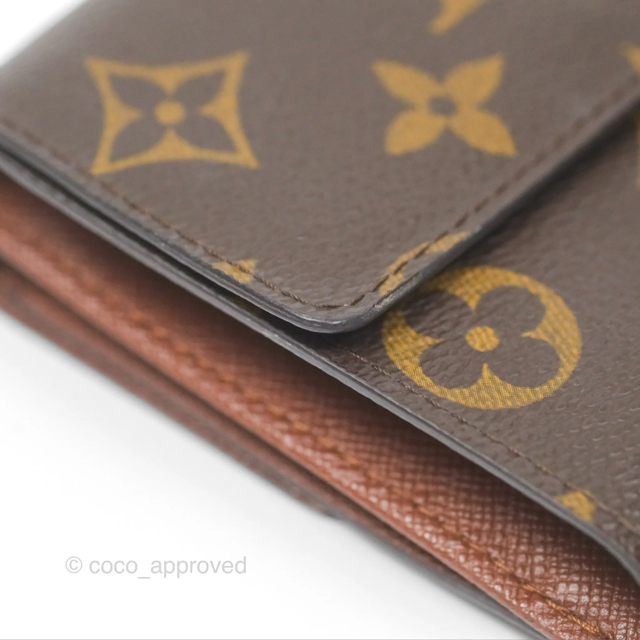 Louis Vuitton Short Wallet Monogram Canvas