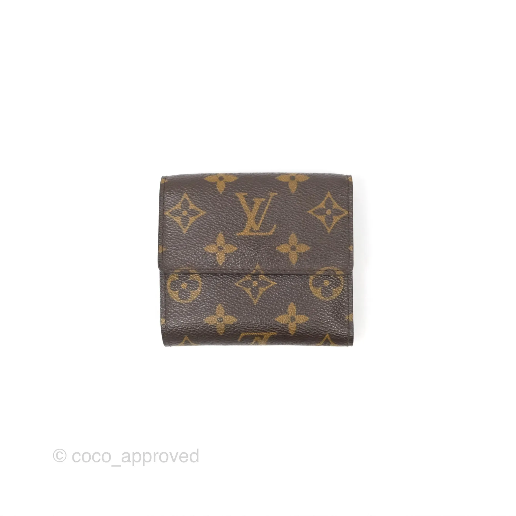 Louis Vuitton Short Wallet Monogram Canvas