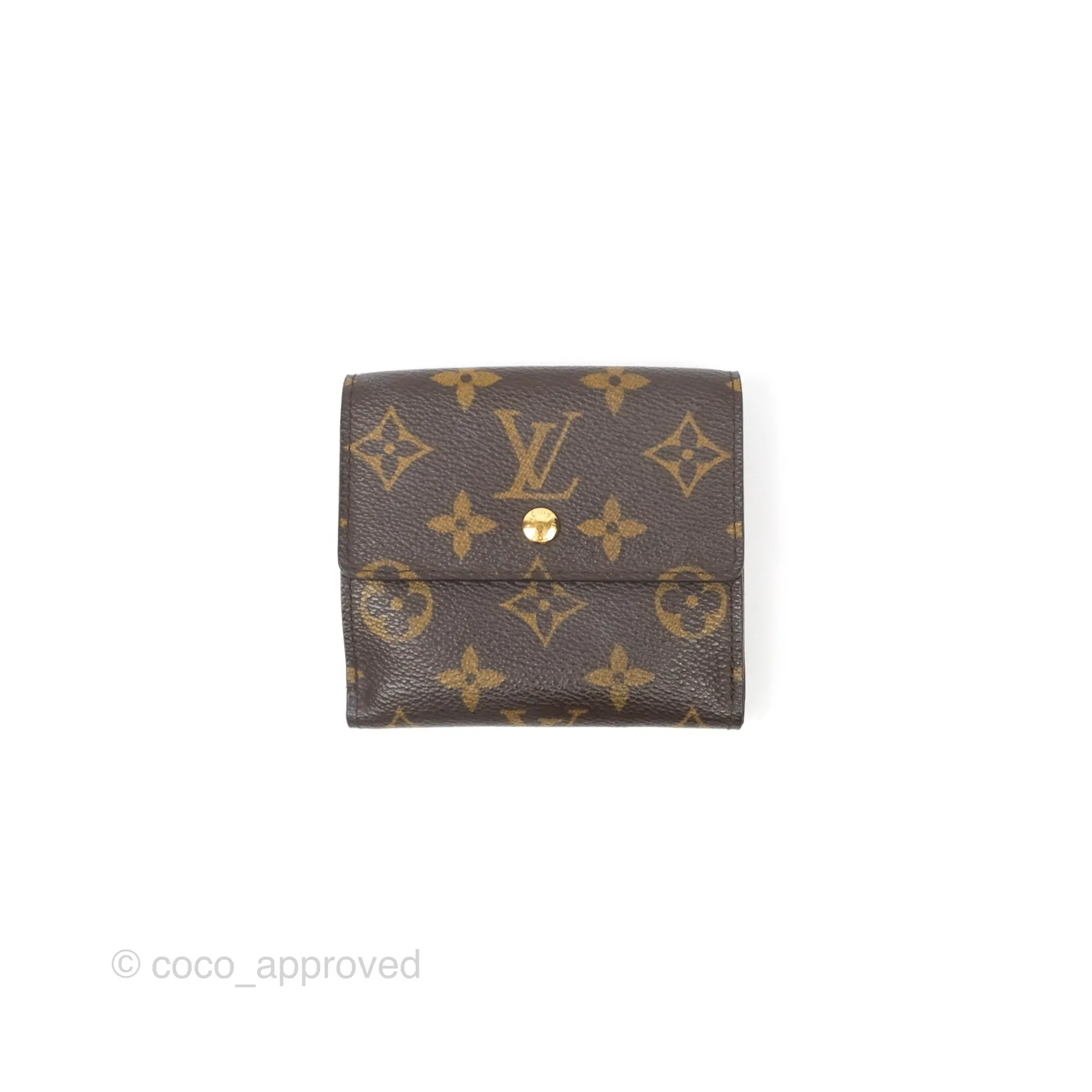 Louis Vuitton Short Wallet Monogram Canvas