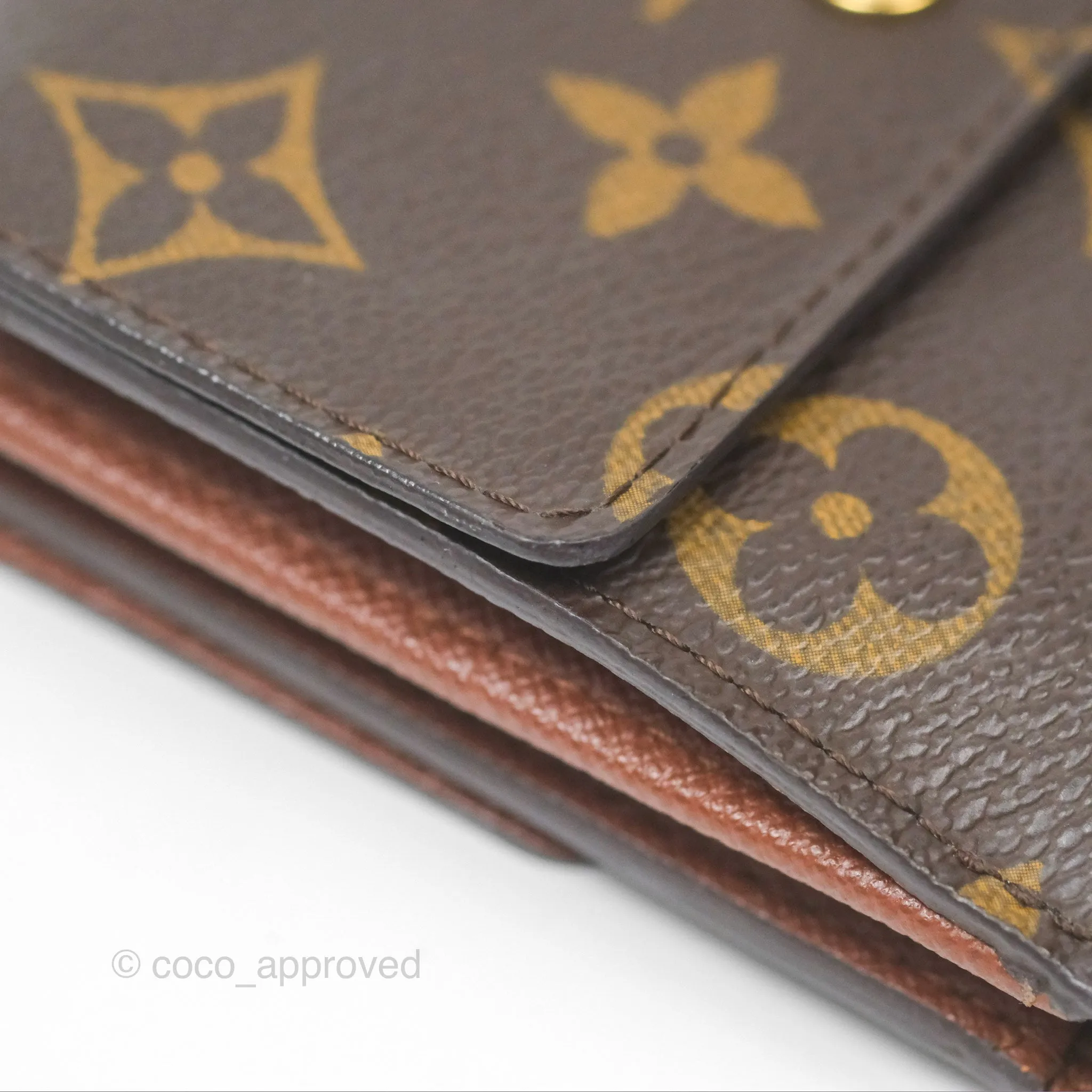 Louis Vuitton Short Wallet Monogram Canvas