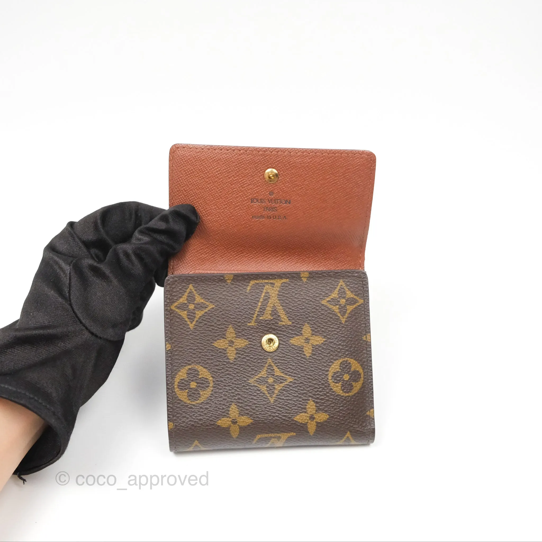 Louis Vuitton Short Wallet Monogram Canvas