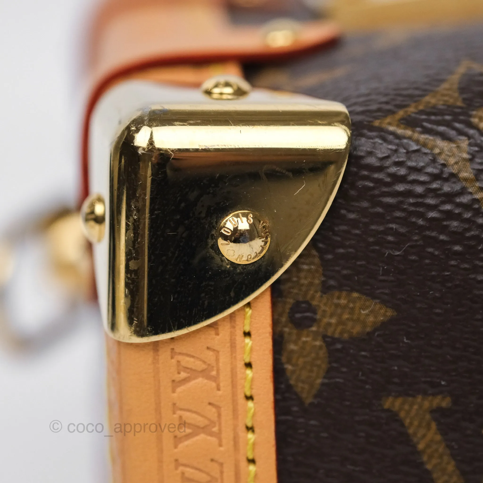 Louis Vuitton Side Trunk MM Monogram Canvas