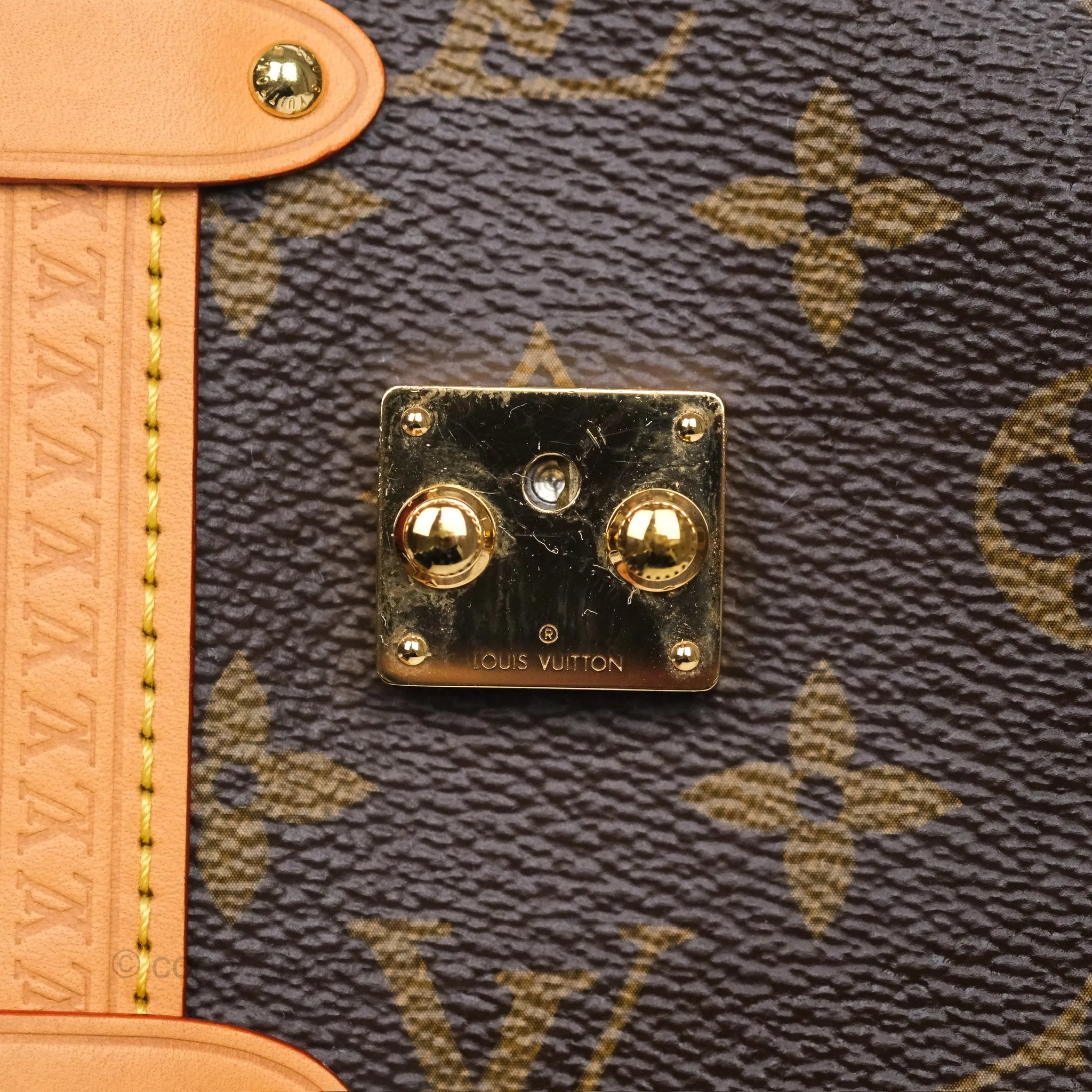 Louis Vuitton Side Trunk MM Monogram Canvas