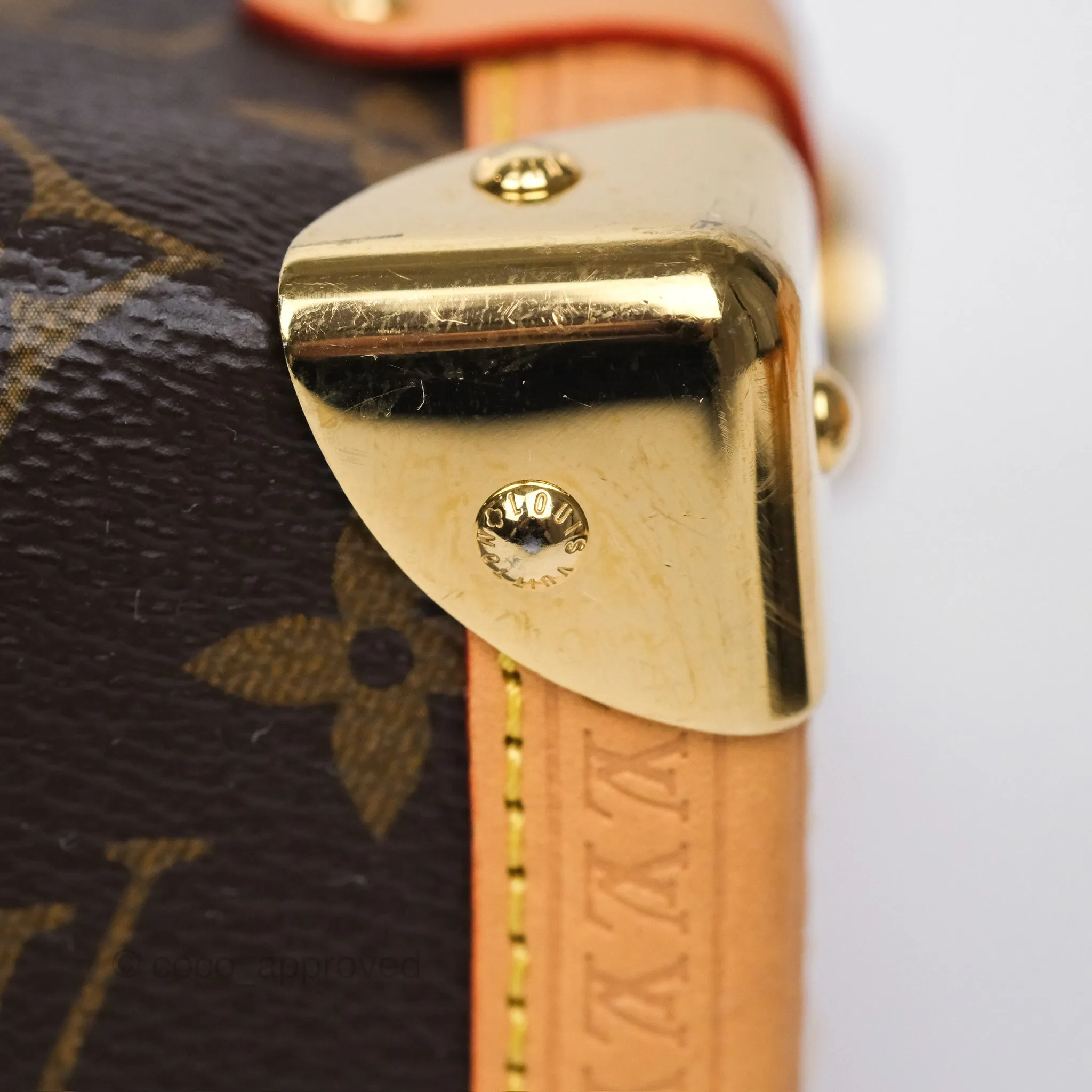 Louis Vuitton Side Trunk MM Monogram Canvas