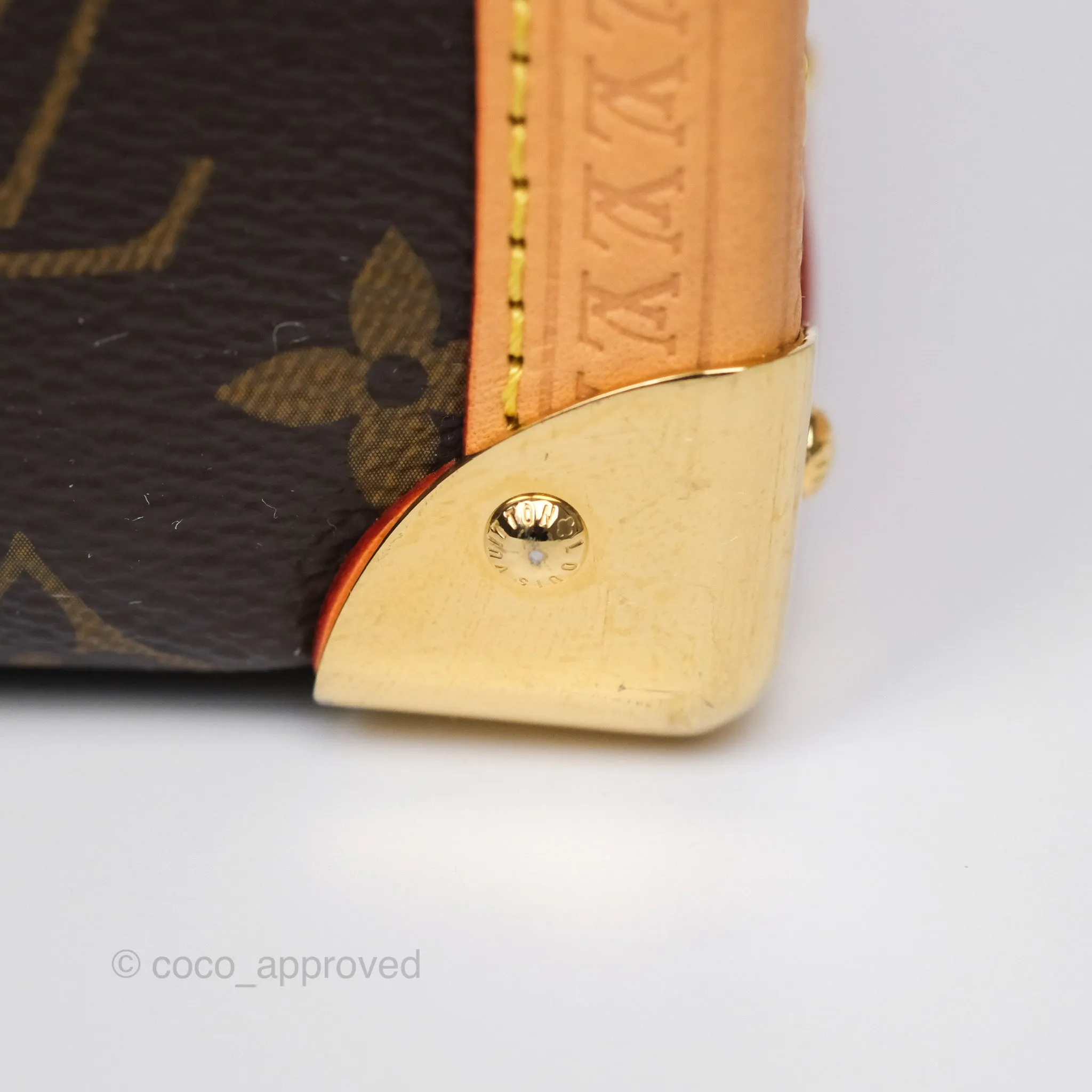 Louis Vuitton Side Trunk MM Monogram Canvas