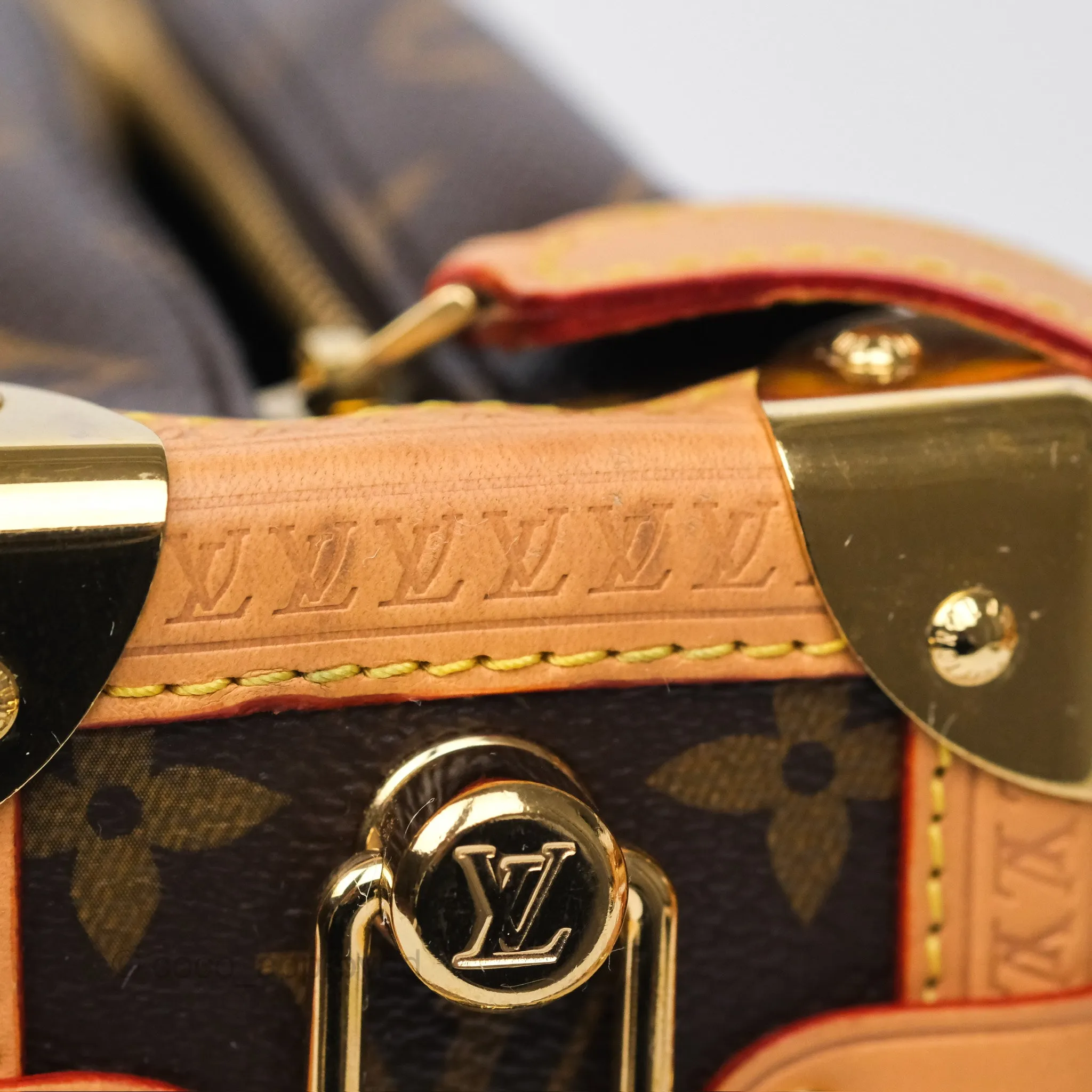 Louis Vuitton Side Trunk MM Monogram Canvas