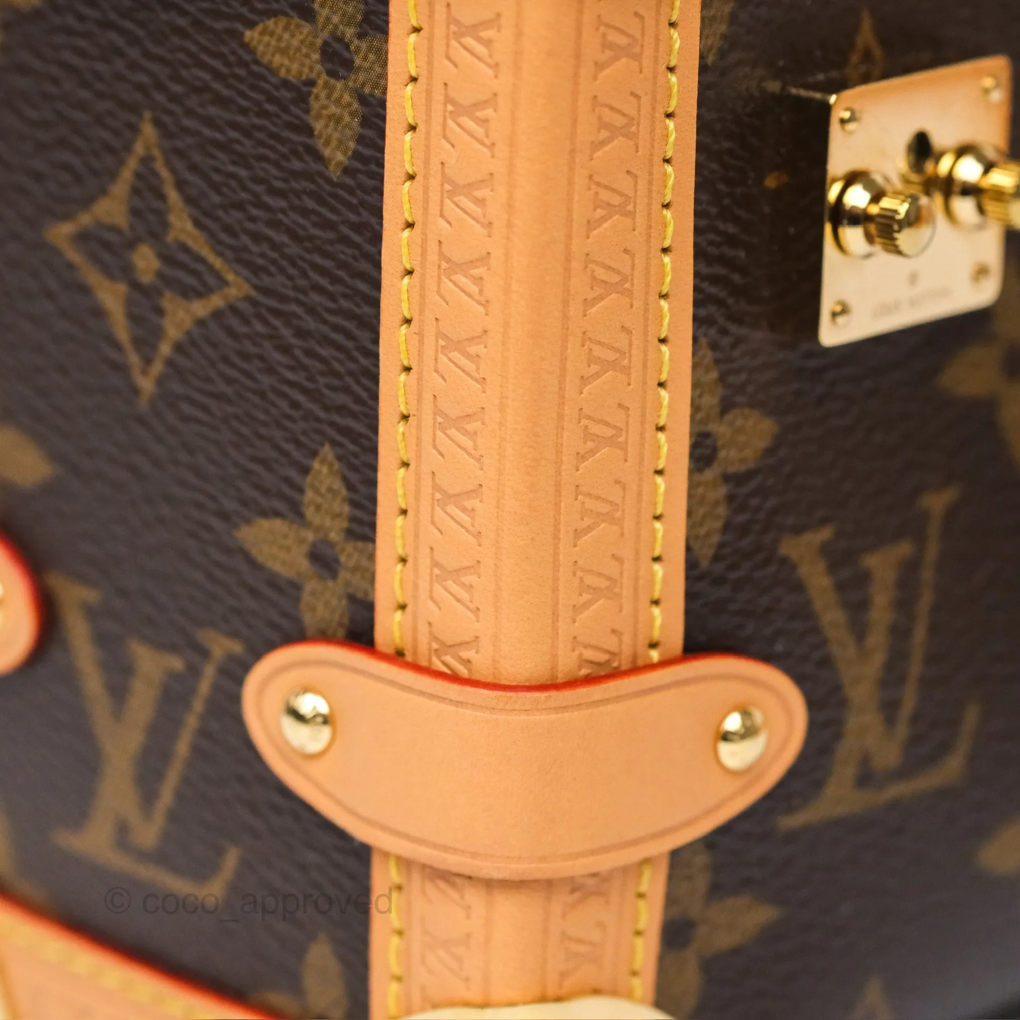 Louis Vuitton Side Trunk MM Monogram Canvas