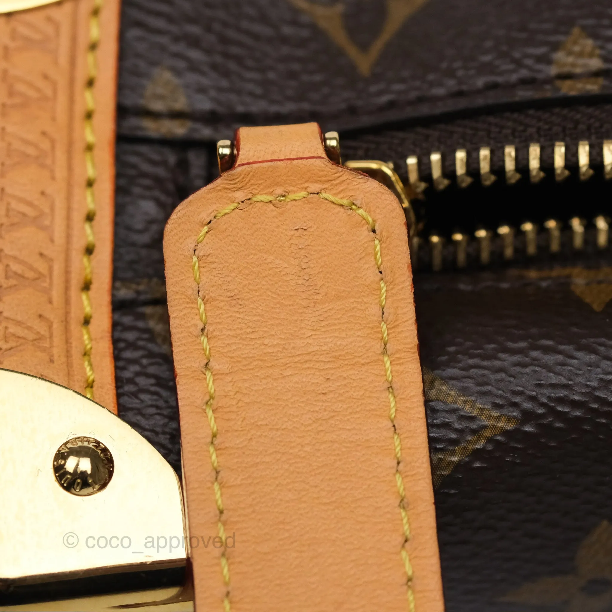 Louis Vuitton Side Trunk MM Monogram Canvas
