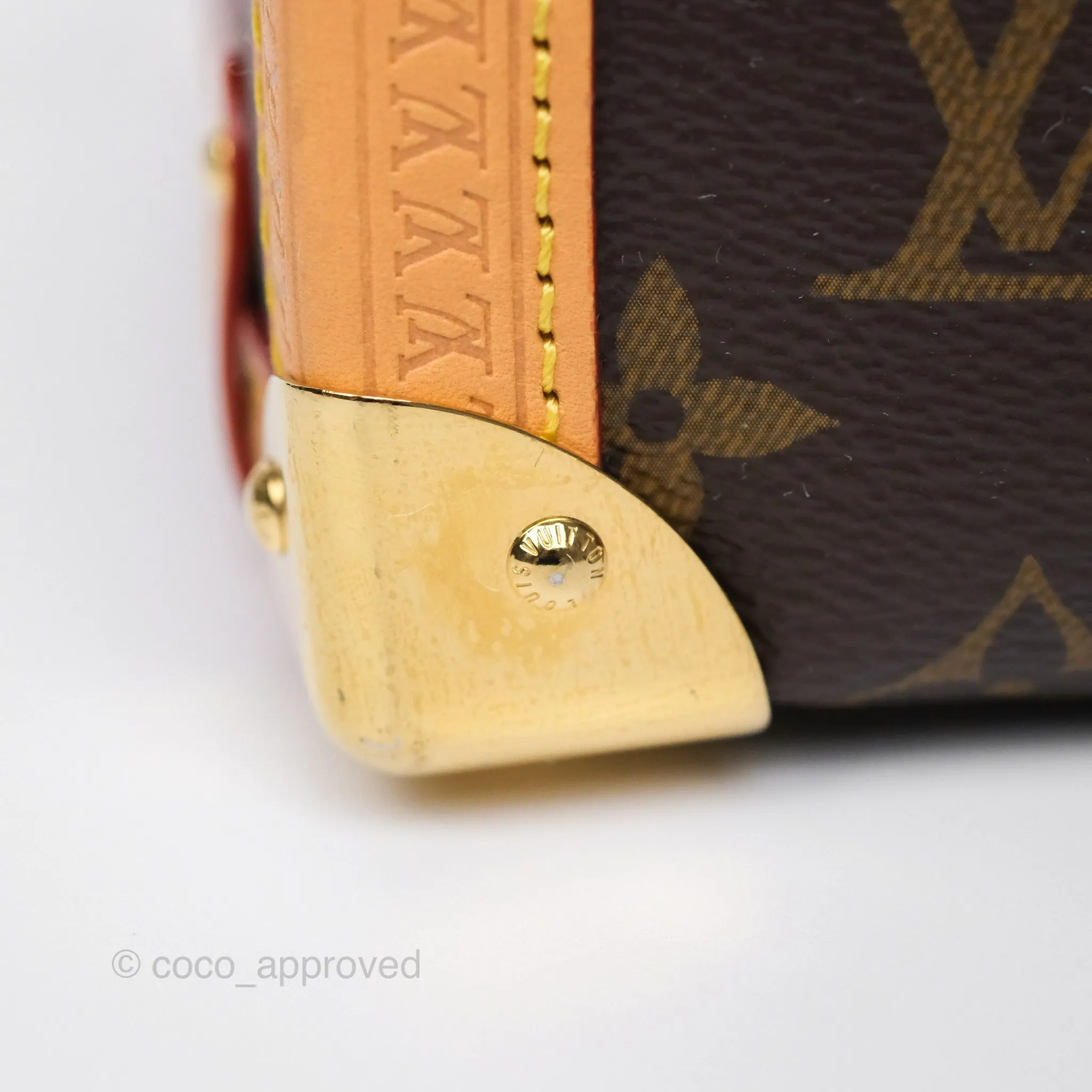 Louis Vuitton Side Trunk MM Monogram Canvas