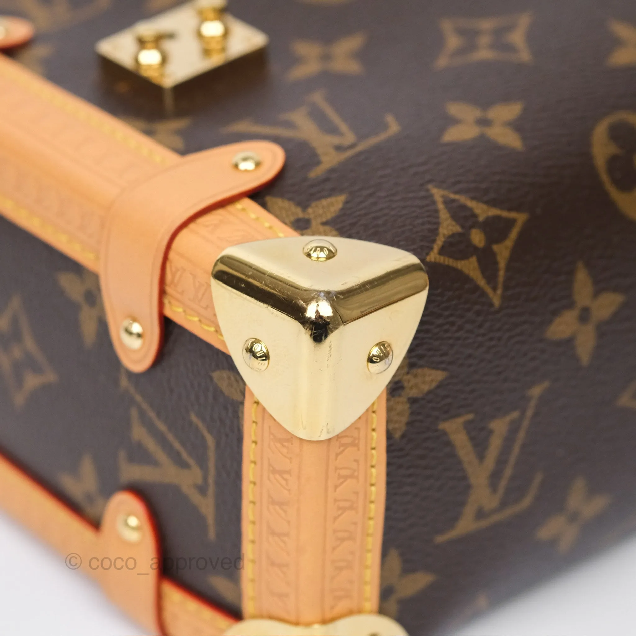 Louis Vuitton Side Trunk MM Monogram Canvas