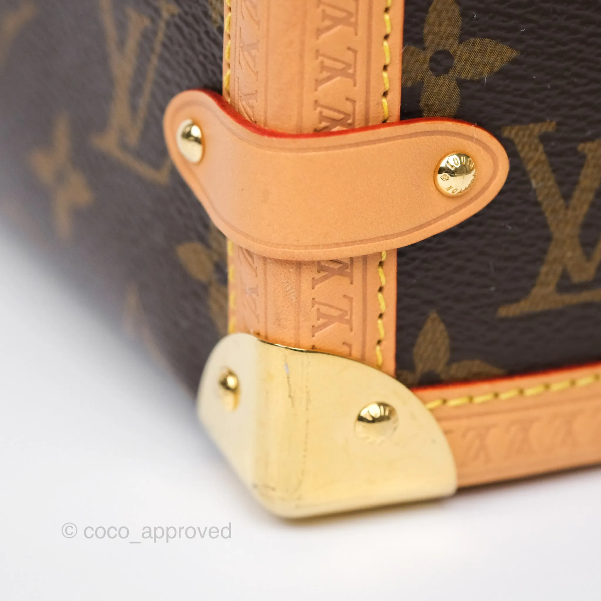 Louis Vuitton Side Trunk MM Monogram Canvas