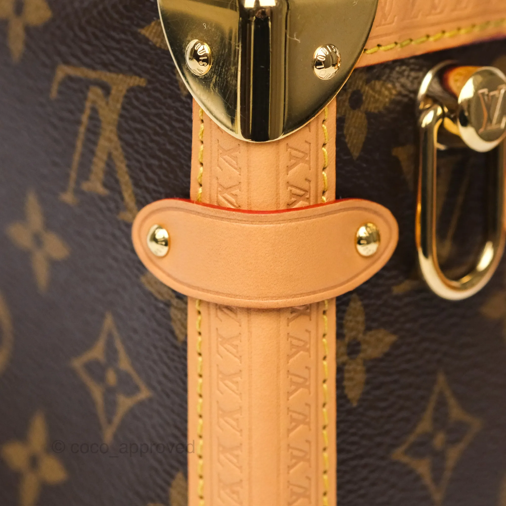 Louis Vuitton Side Trunk MM Monogram Canvas