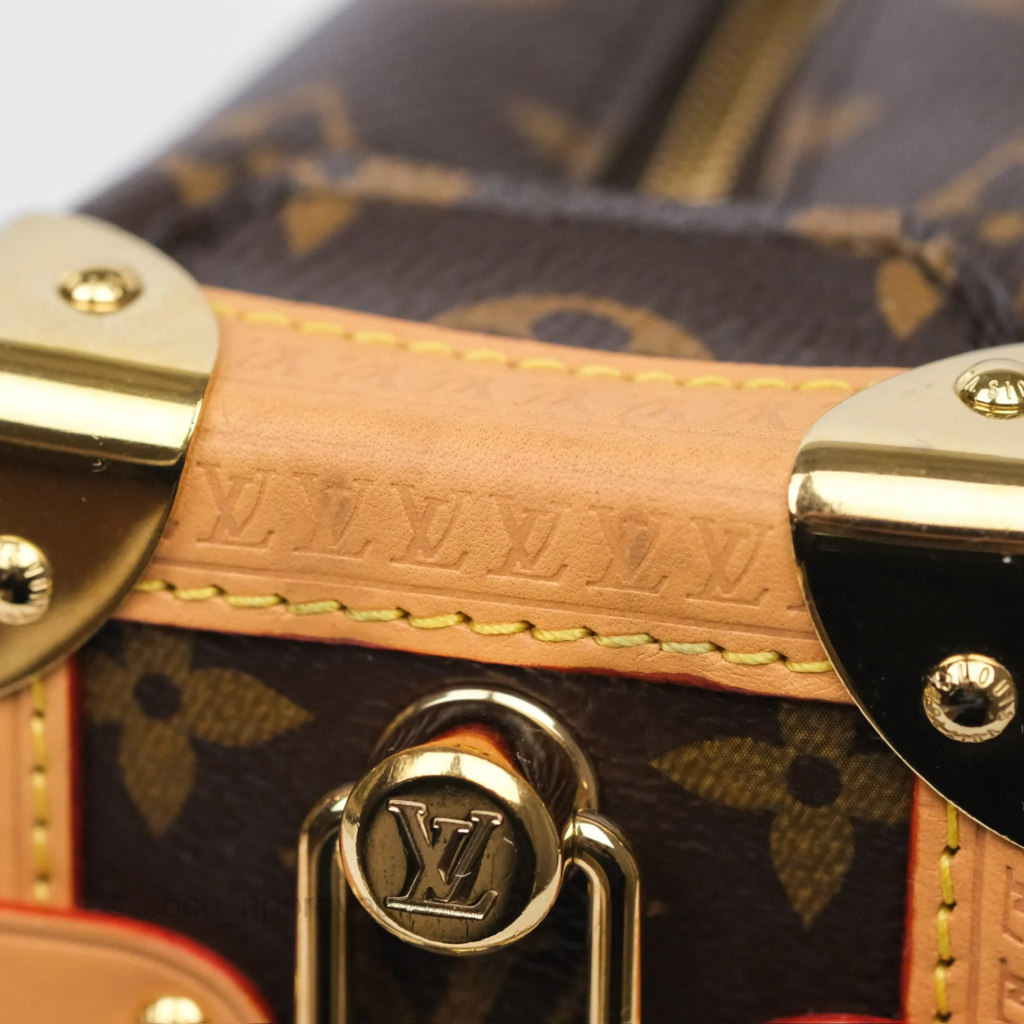 Louis Vuitton Side Trunk MM Monogram Canvas