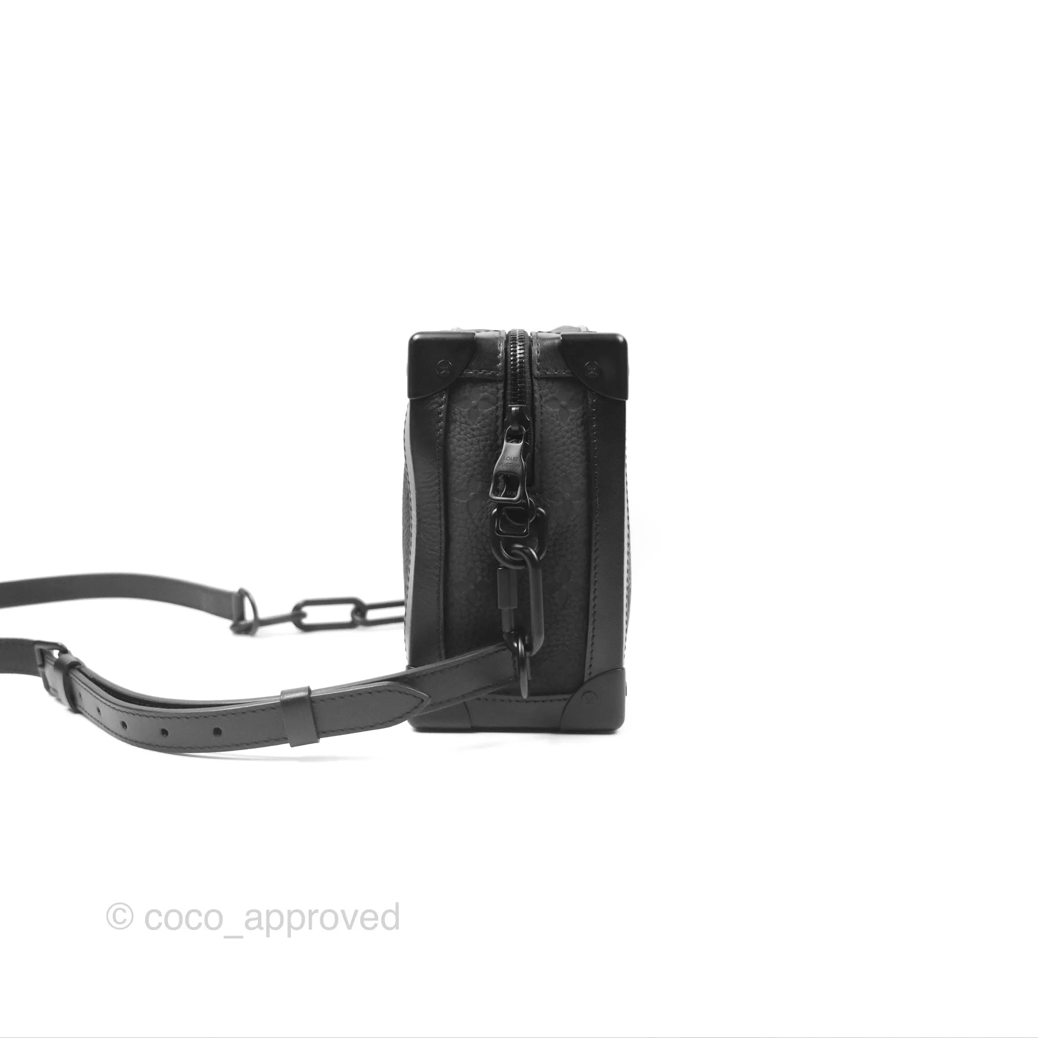 Louis Vuitton Soft Trunk in Black Monogram Taurillon