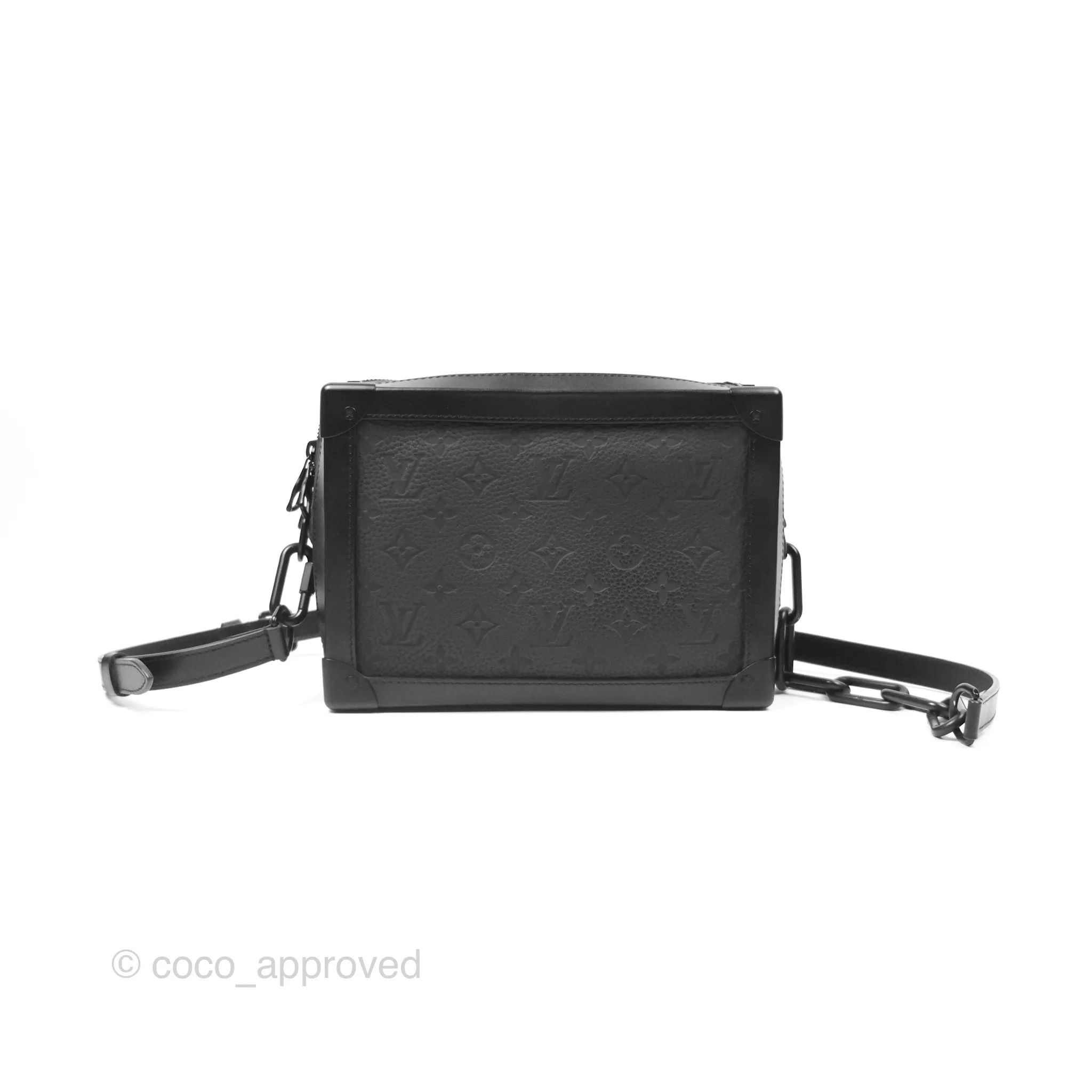 Louis Vuitton Soft Trunk in Black Monogram Taurillon