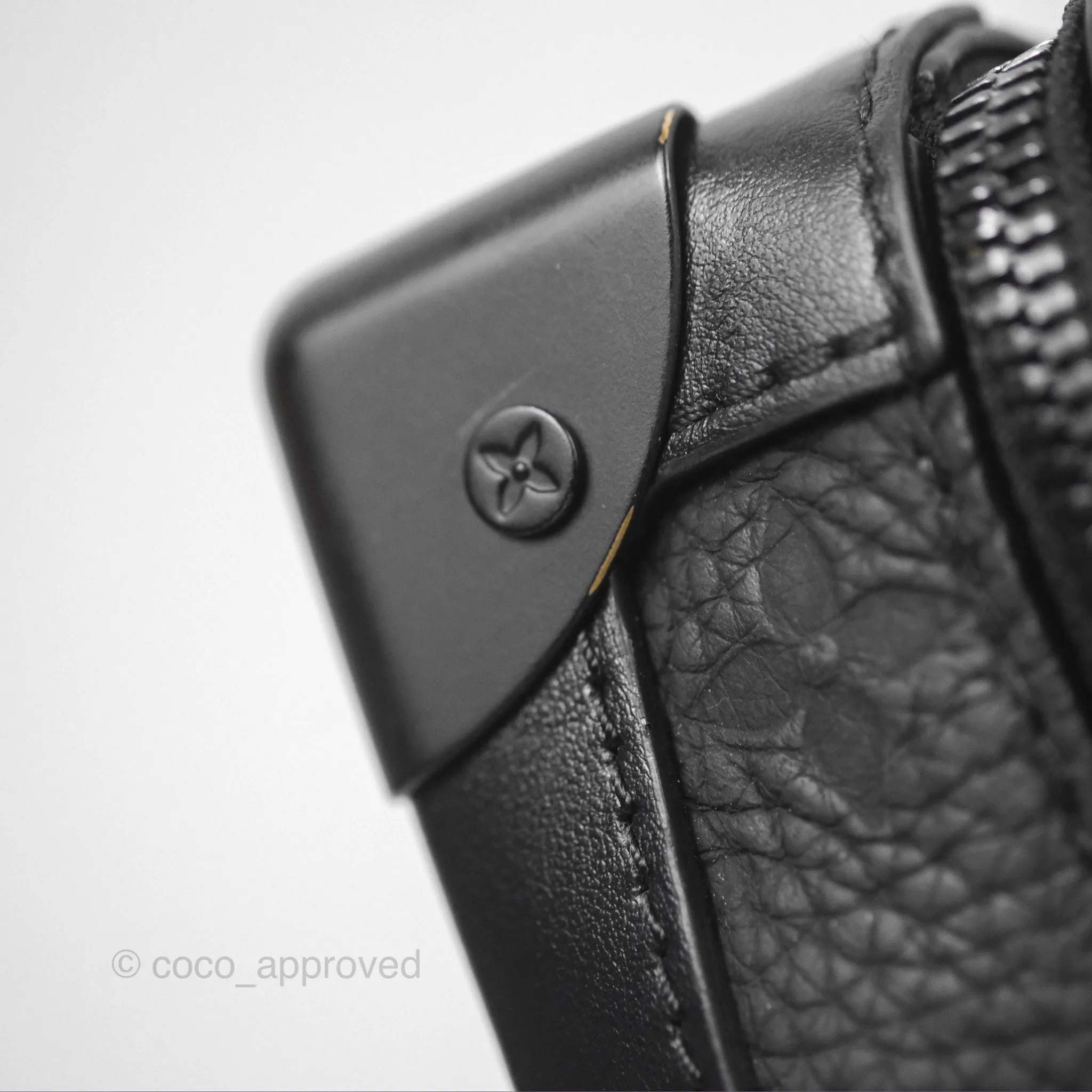 Louis Vuitton Soft Trunk in Black Monogram Taurillon