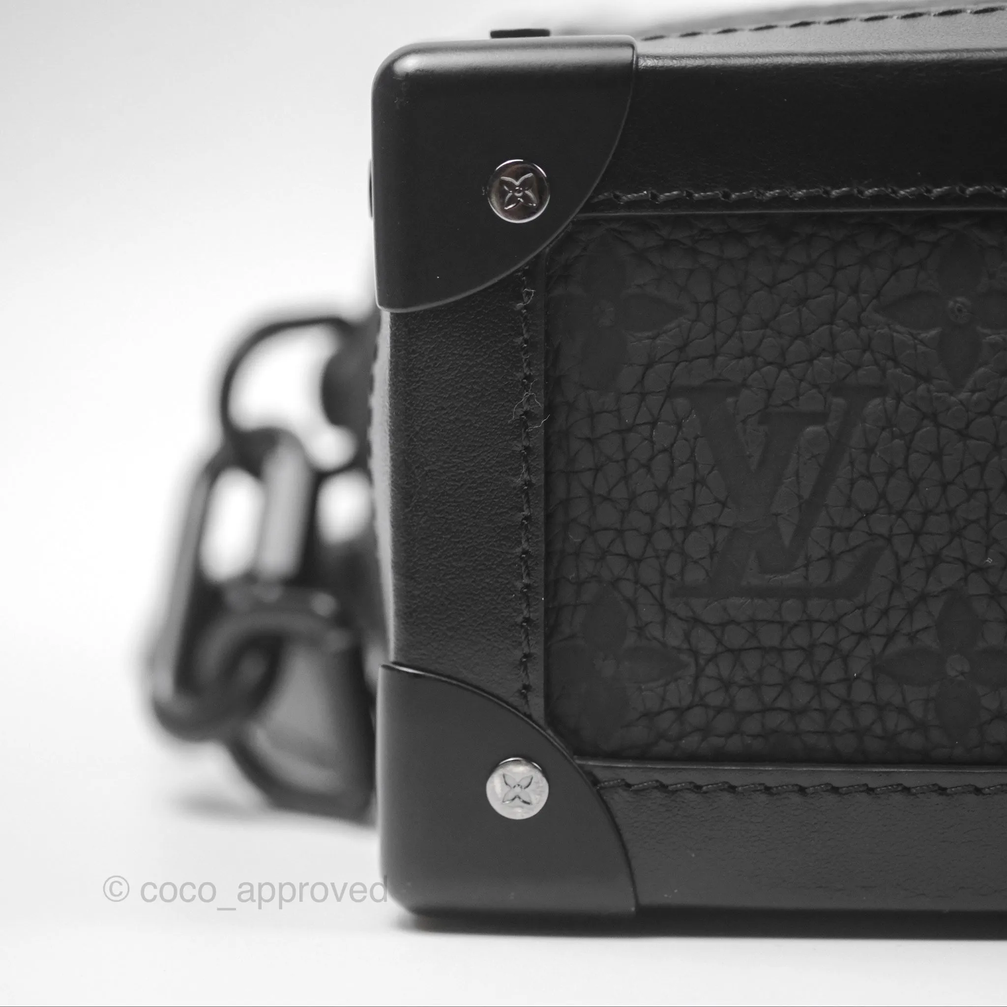 Louis Vuitton Soft Trunk in Black Monogram Taurillon
