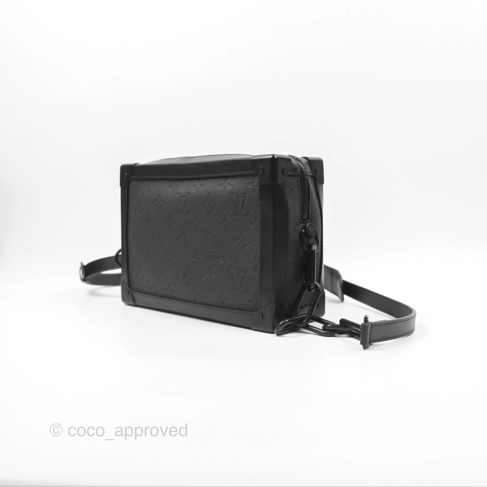 Louis Vuitton Soft Trunk in Black Monogram Taurillon