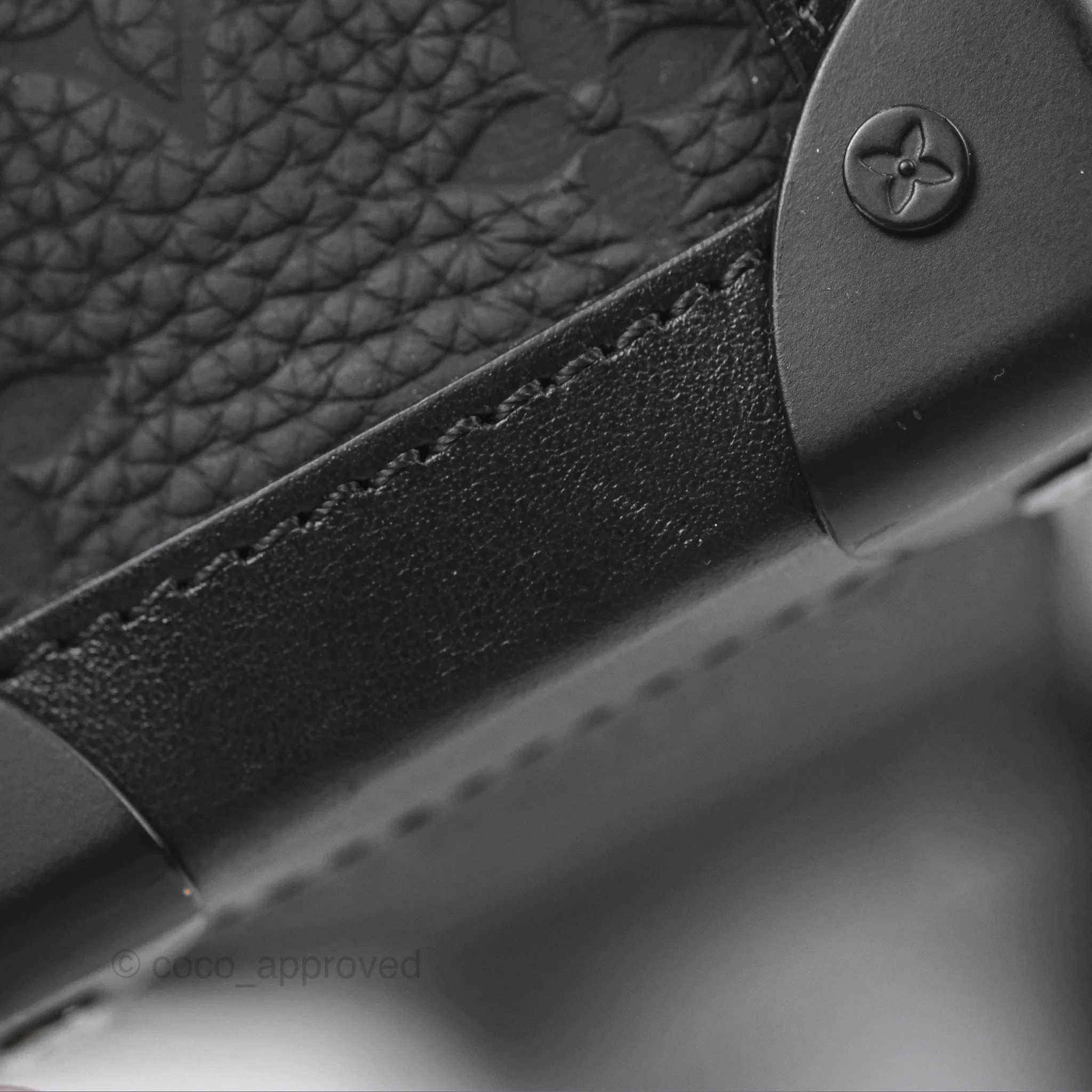 Louis Vuitton Soft Trunk in Black Monogram Taurillon