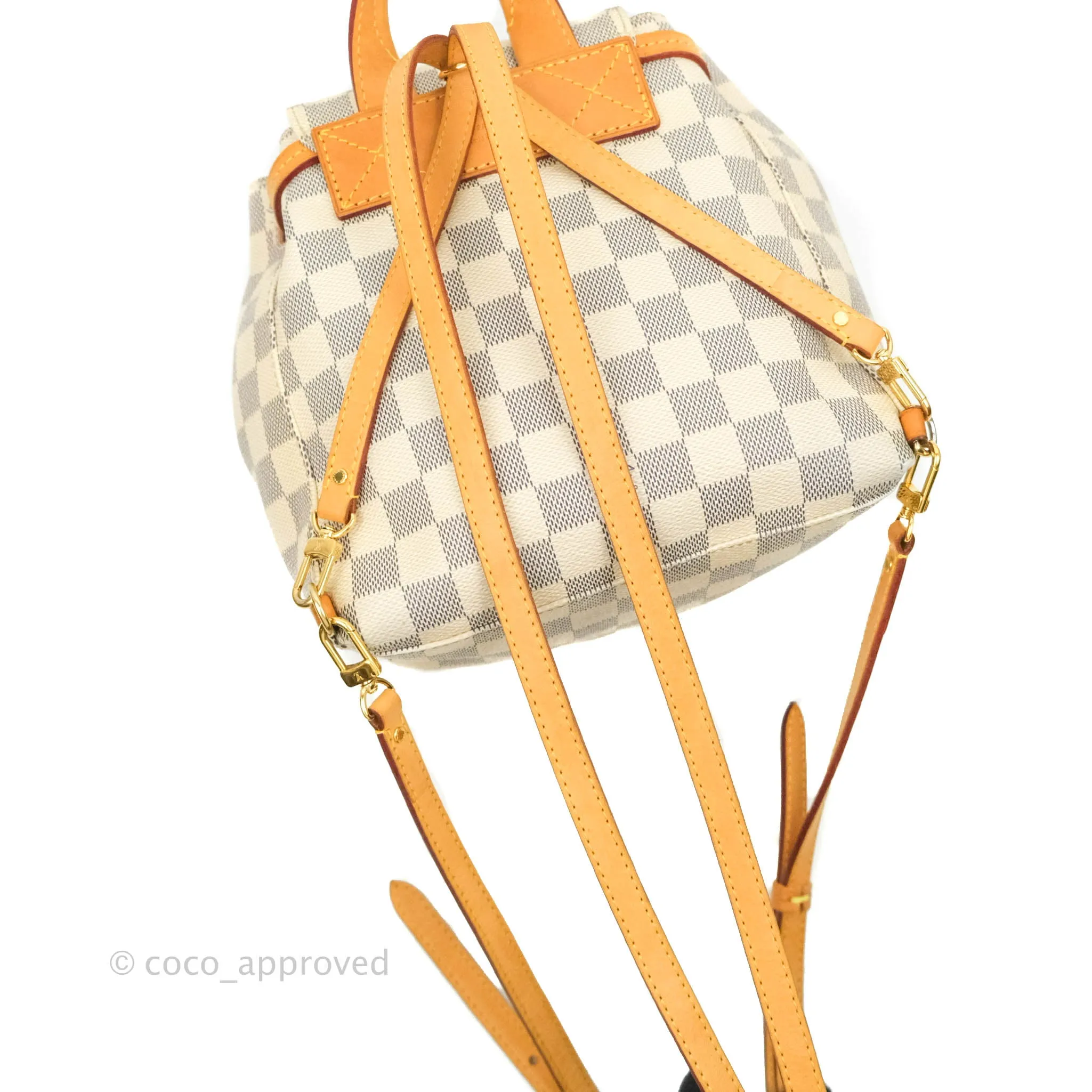 Louis Vuitton Sperone BB Backpack Damier Azur