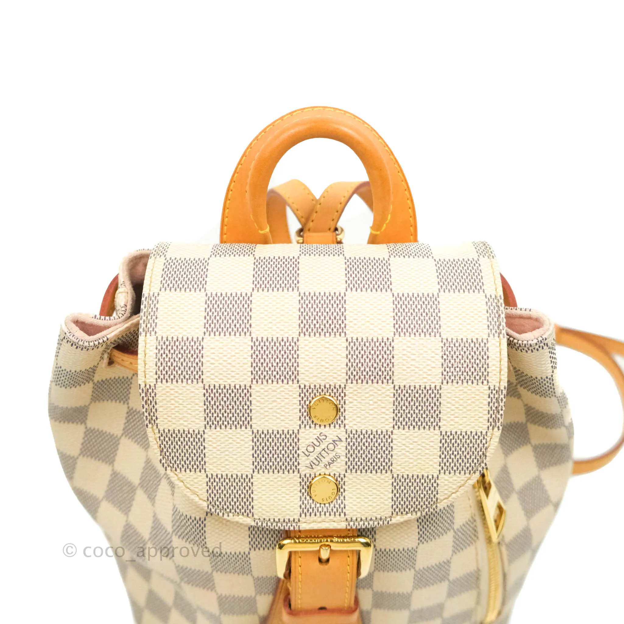 Louis Vuitton Sperone BB Backpack Damier Azur
