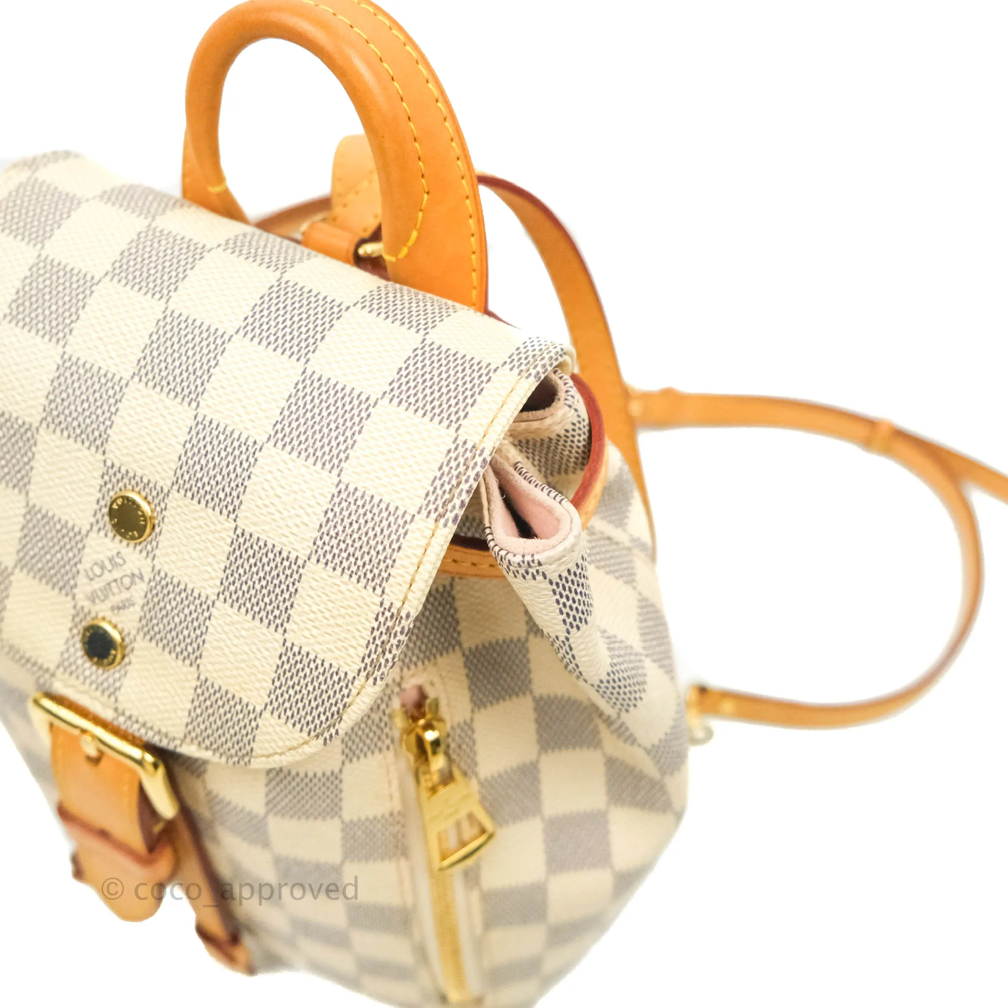 Louis Vuitton Sperone BB Backpack Damier Azur