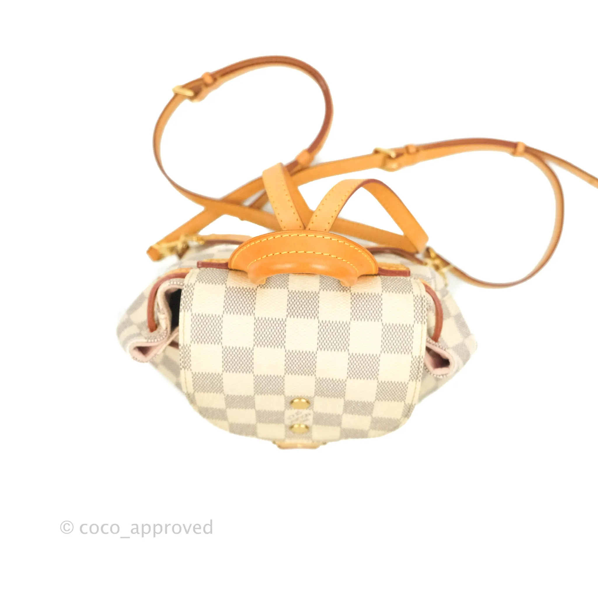 Louis Vuitton Sperone BB Backpack Damier Azur