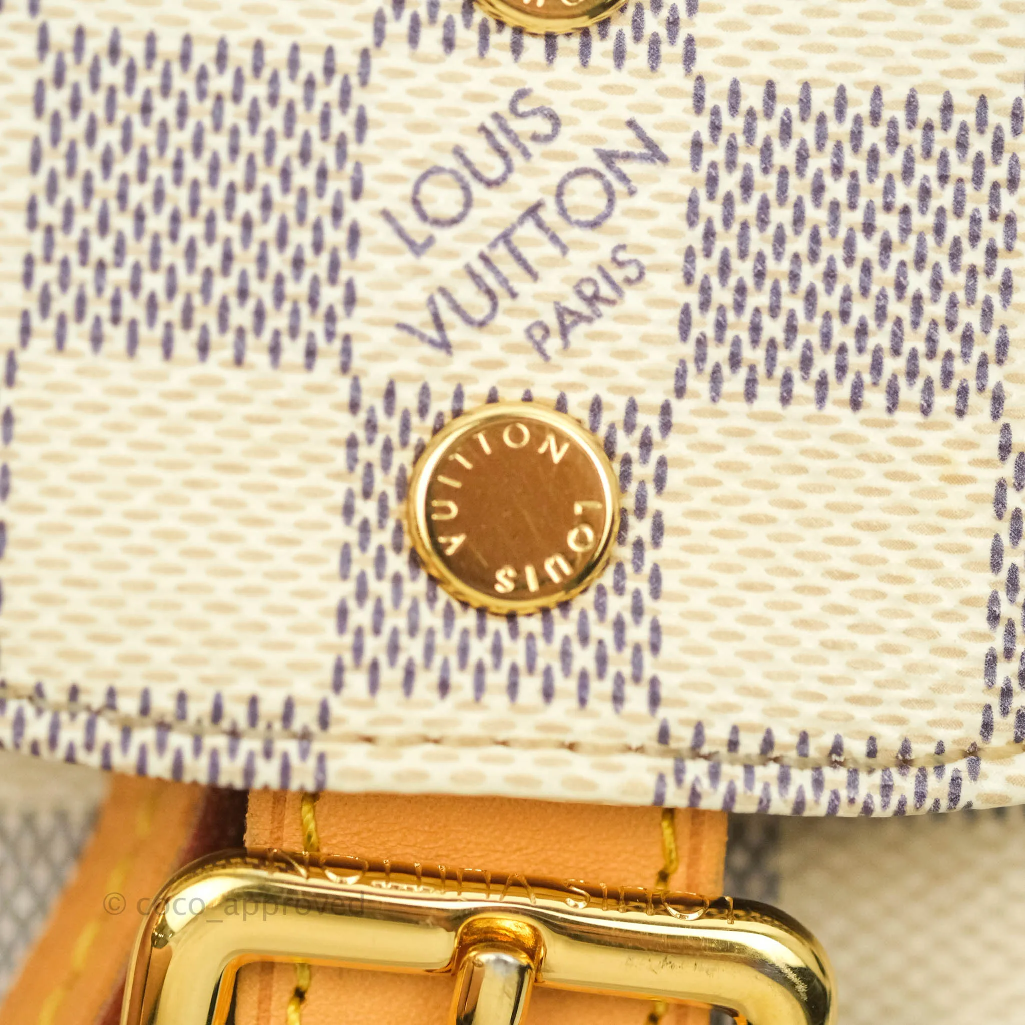 Louis Vuitton Sperone BB Backpack Damier Azur